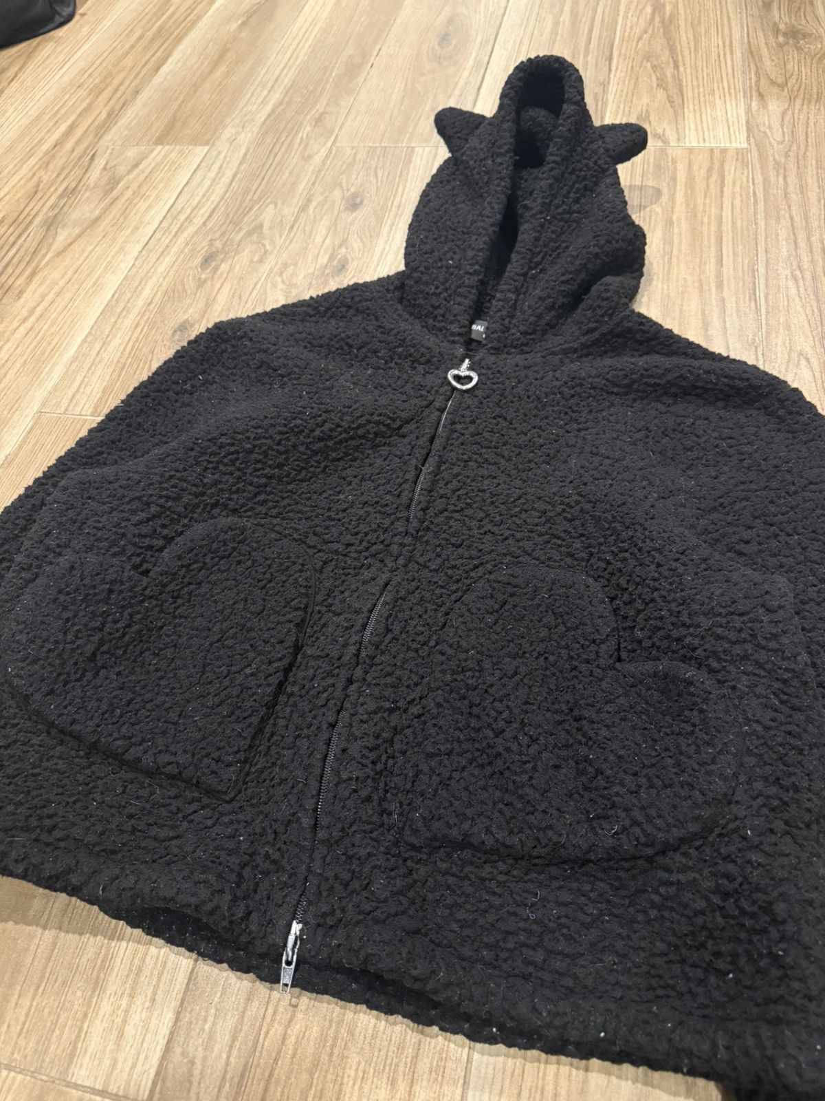 Balenciaga Balenciaga Softwear Cat Zip-Up Hoodie Size US L / EU 52-54 / 3 - 3 Thumbnail