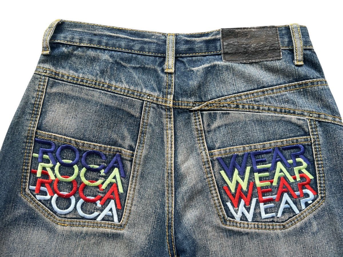 Rocawear Rocawear Wide Baggy Denim Jeans 29x29 Size US 29 - 7 Thumbnail