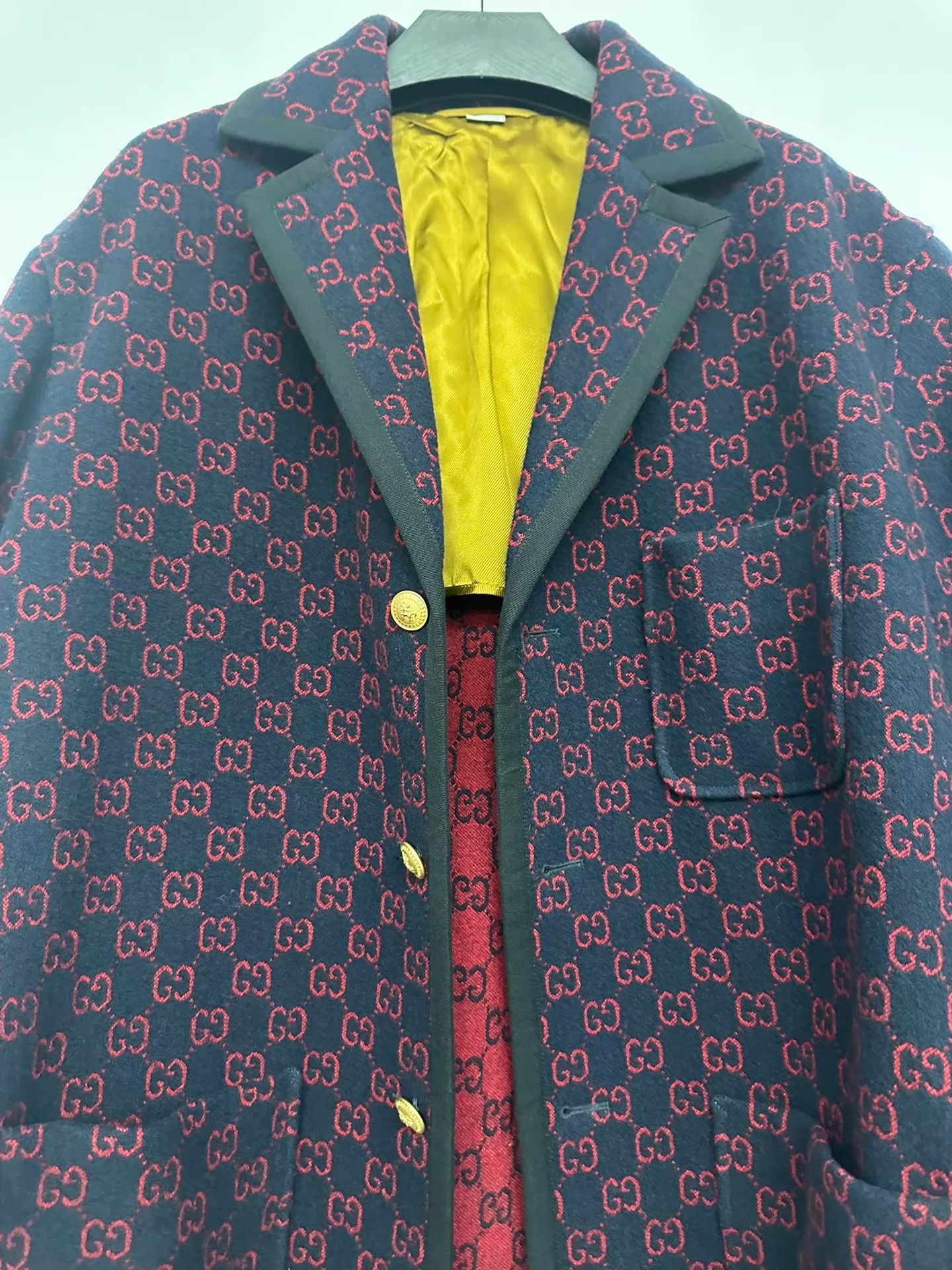 Gucci Gucci All Over Print Jacket Size 48 Size US M / EU 48-50 / 2 - 5 Thumbnail