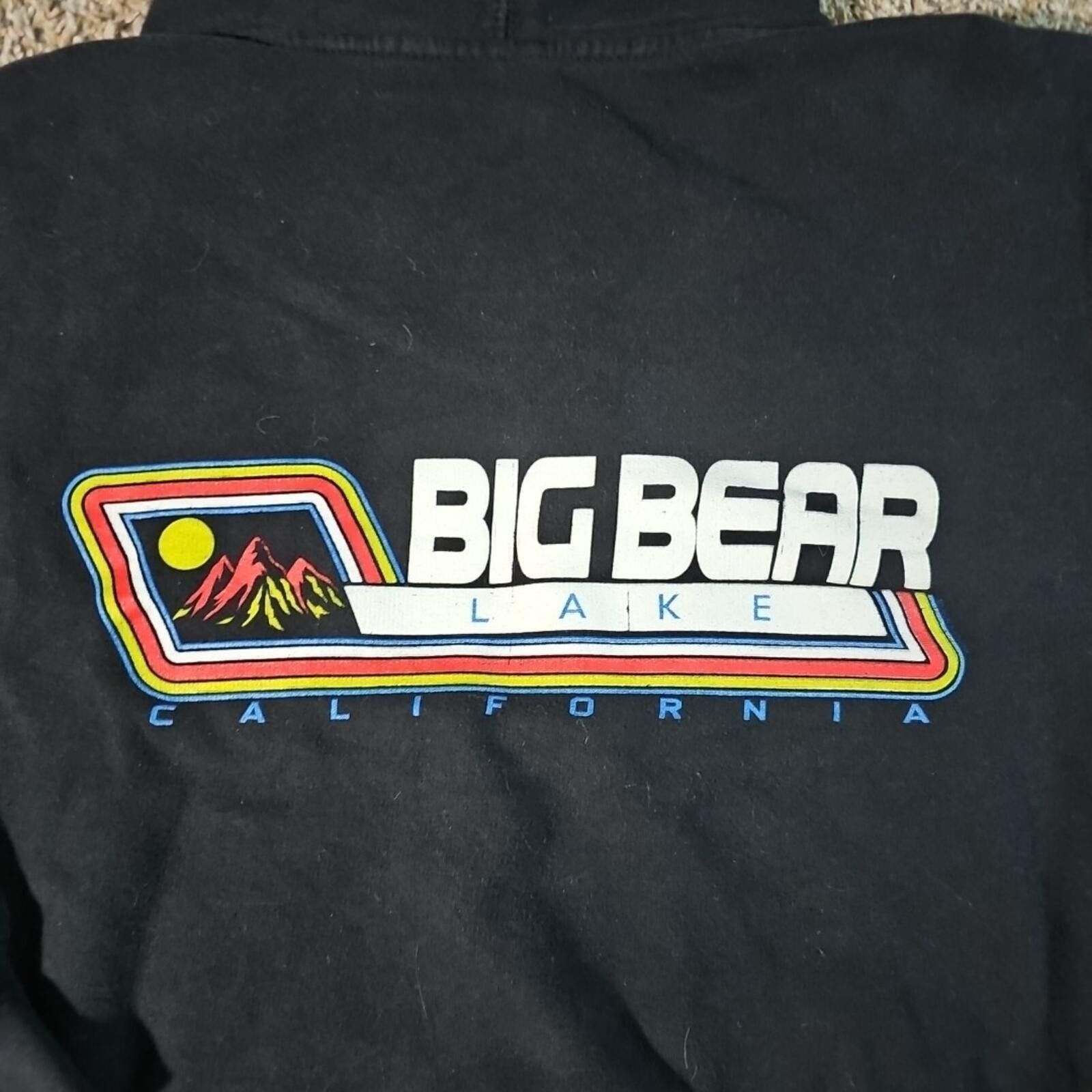The Unbranded Brand Big Bear Lake California Hoodie SEE MEASUREMENTS Size US S / EU 44-46 / 1 - 9 Thumbnail