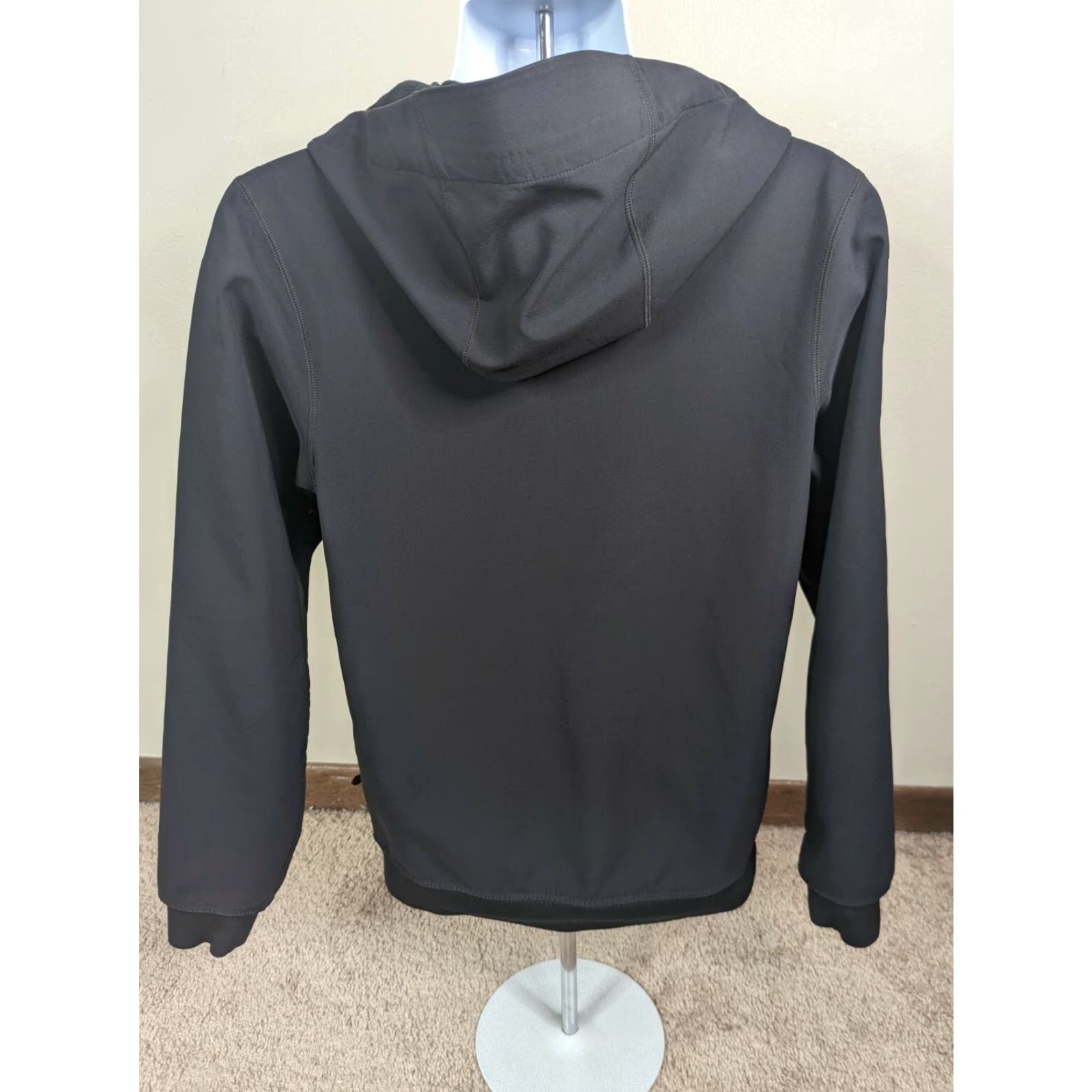 Nike VINTAGE? (no) Nike Full Zip Jacket Coat Midweight Size Small Black Fleece Hoodie Sweatshirt Size US S / EU 44-46 / 1 - 3 Thumbnail