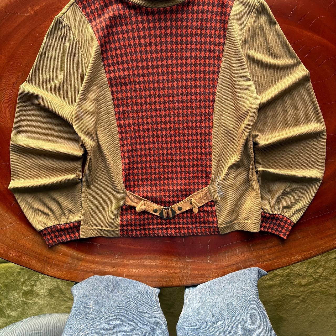 Chanel Chanel Vintage 90s Houndstooth Turtleneck Sweater Size US M / EU 48-50 / 2 - 4 Thumbnail