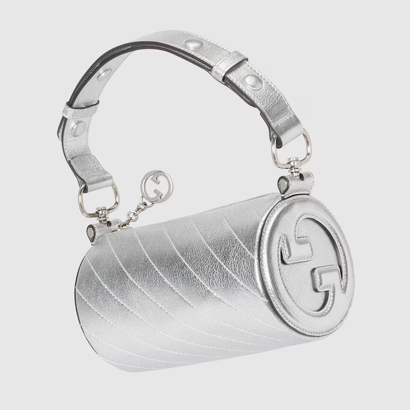 Gucci o1s1wg110325 Size: OS / Blondie Mini Shoulder Bag in Silver Size ONE SIZE - 4 Thumbnail