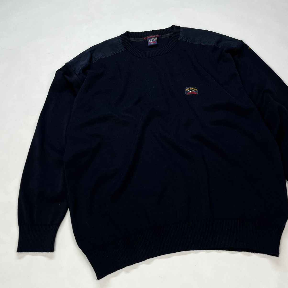 Paul & Shark Paul&Shark Yachting Sweater Acrylic Merino wool Crew Neck Size US XL / EU 56 / 4 - 3 Thumbnail