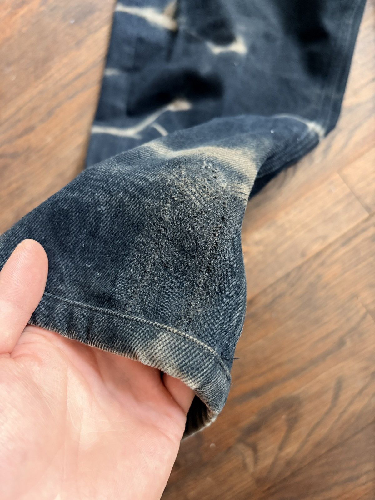 Dries Van Noten Dries Van Noten bleach dye jeans Size US 29 - 5 Thumbnail