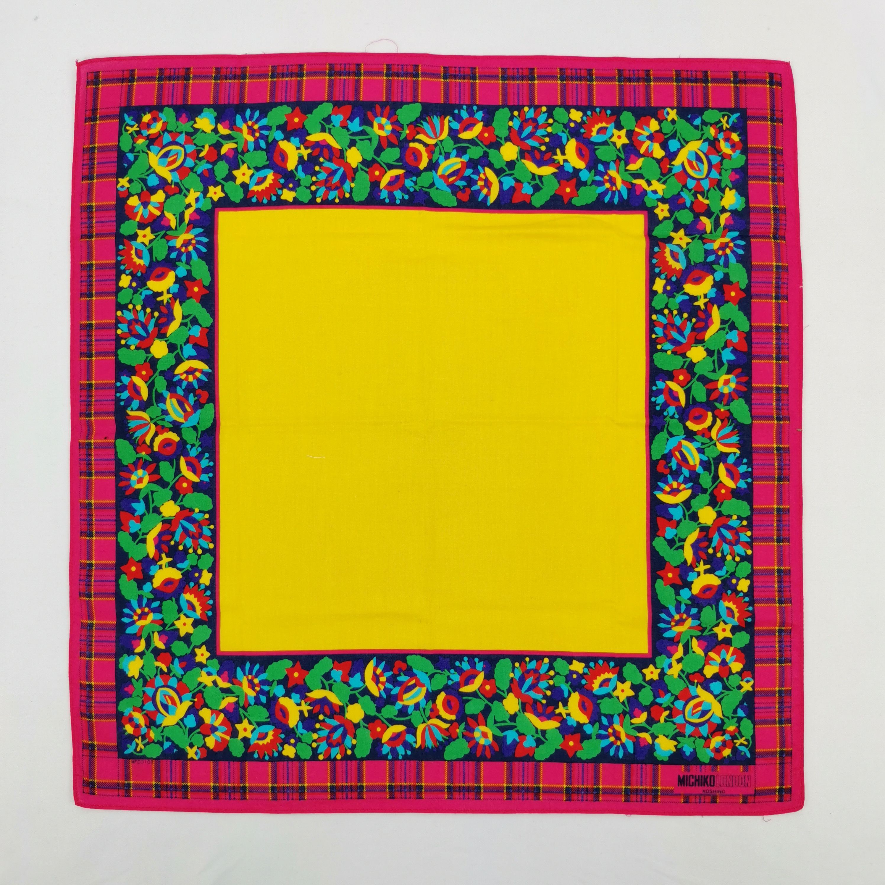 Michiko Koshino London Vintage Michiko London Handkerchief Neckerchief Bandana Size ONE SIZE - 2 Thumbnail