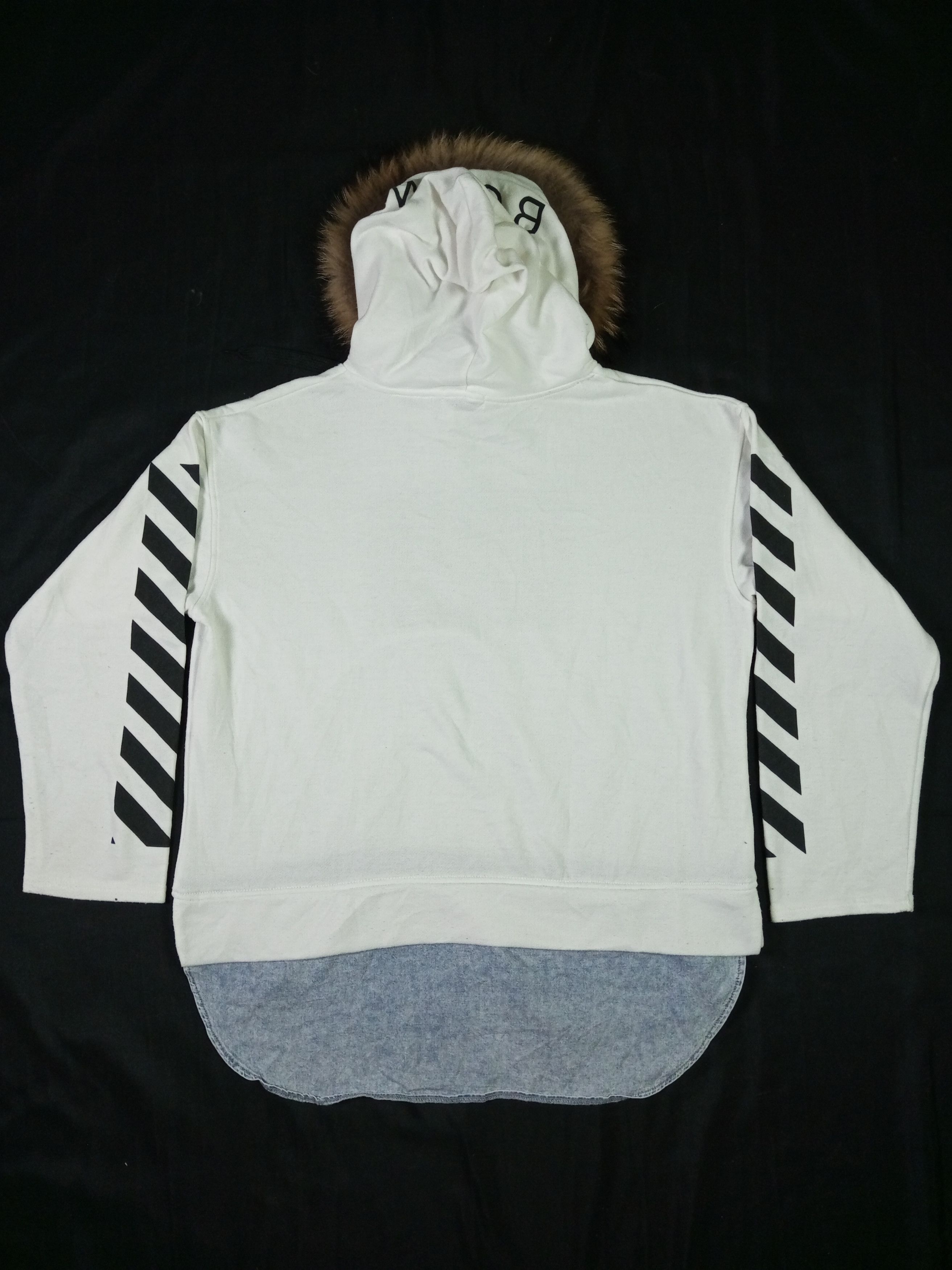 Japanese Brand Lunacion Double Layer Oversize Fur Hoodie If6was9 Lgb Style Size US M / EU 48-50 / 2 - 18 Thumbnail