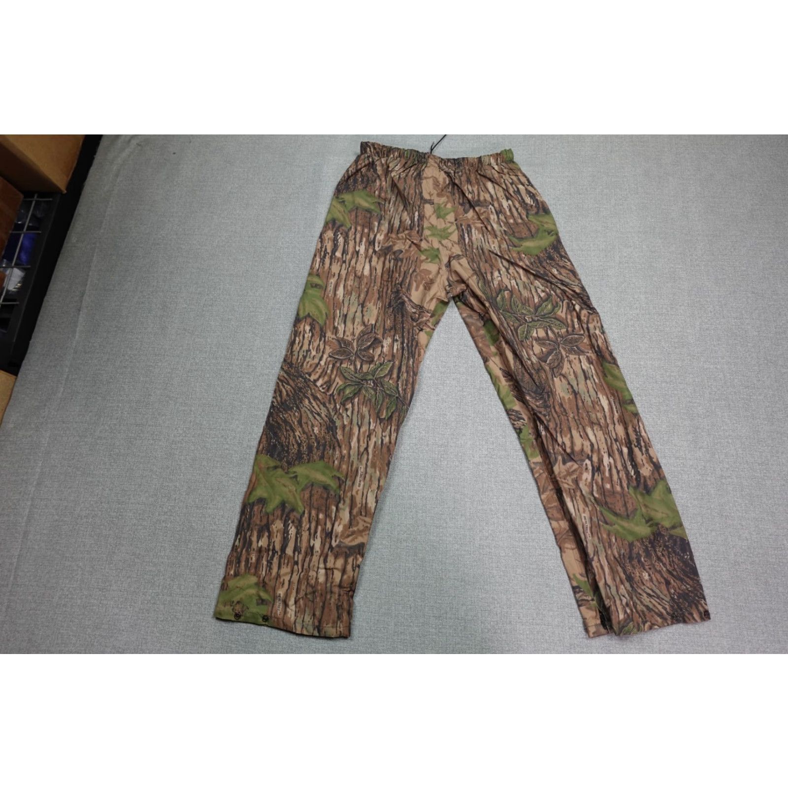 Realtree VINTAGE 10X Pants Men 32x32 Camouflage Brown Loose Gore Tex Water Resistant 5-Pocket Chino Straight Retro Fall Winter Size US 32 / EU 48 - 4 Thumbnail