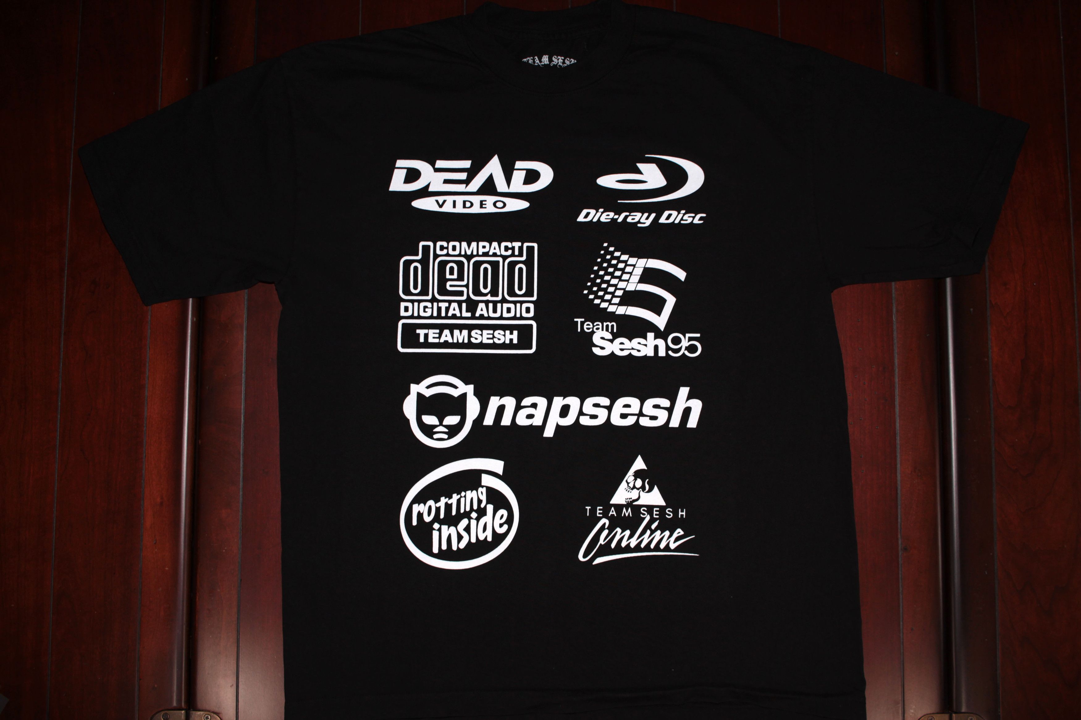 Bones × TeamSESH TeamSESH "DeadInternet" T-Shirt Size US L / EU 52-54 / 3 - 2 Thumbnail