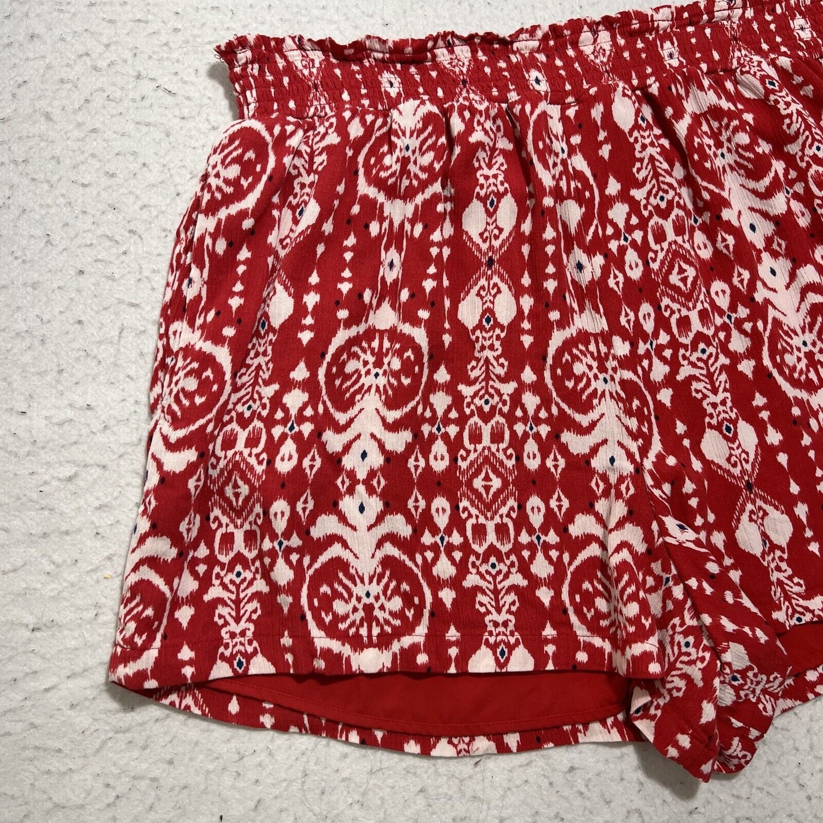 Other Knox Rose Women's XL High Rise Boho 2.5" Inseam Sweat Shorts Size 40" / US 18 - 7 Thumbnail
