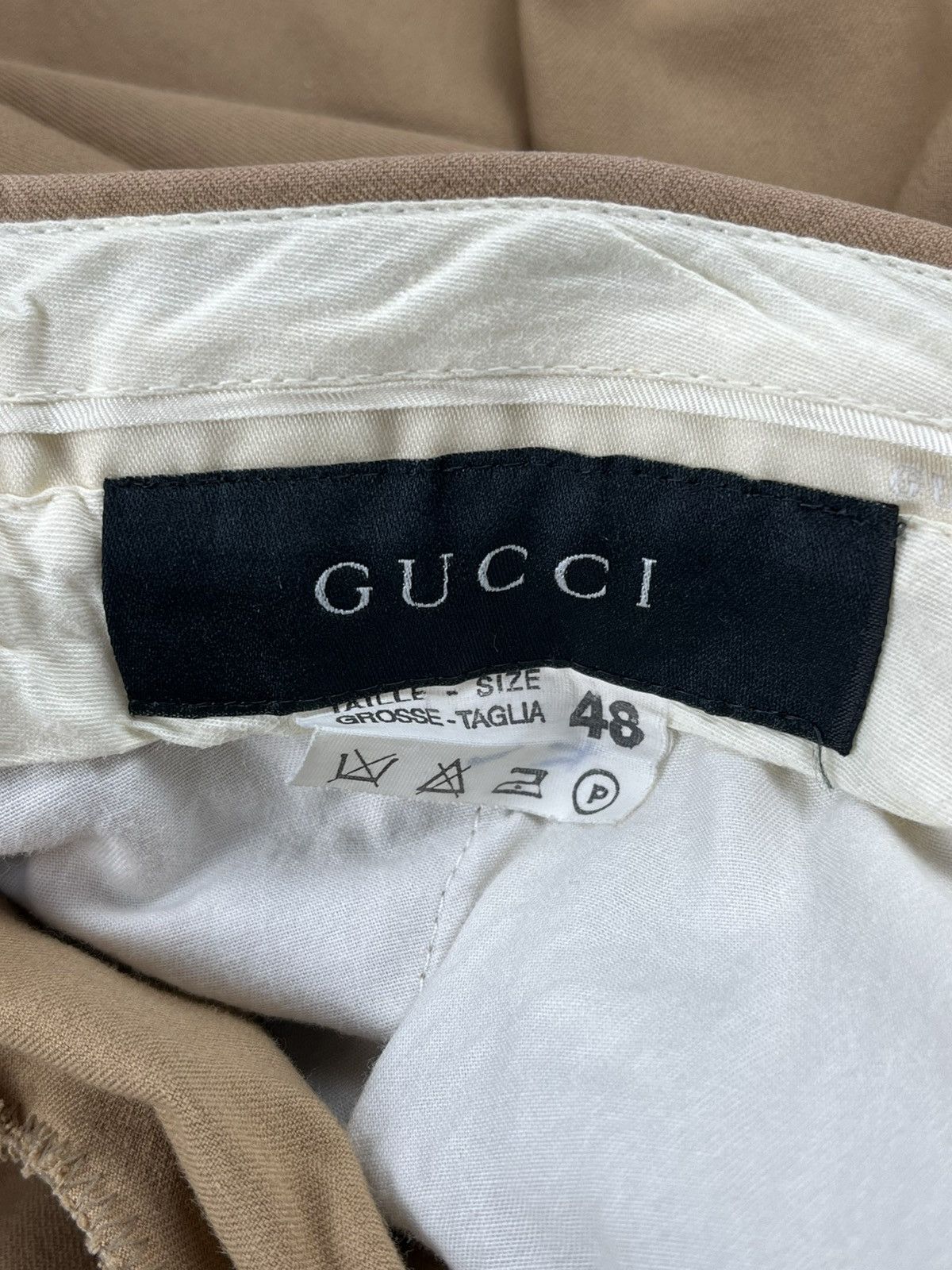 Gucci Gucci Tom Ford Vintage Gold Buckled Trousers Pants Size US 32 / EU 48 - 6 Thumbnail