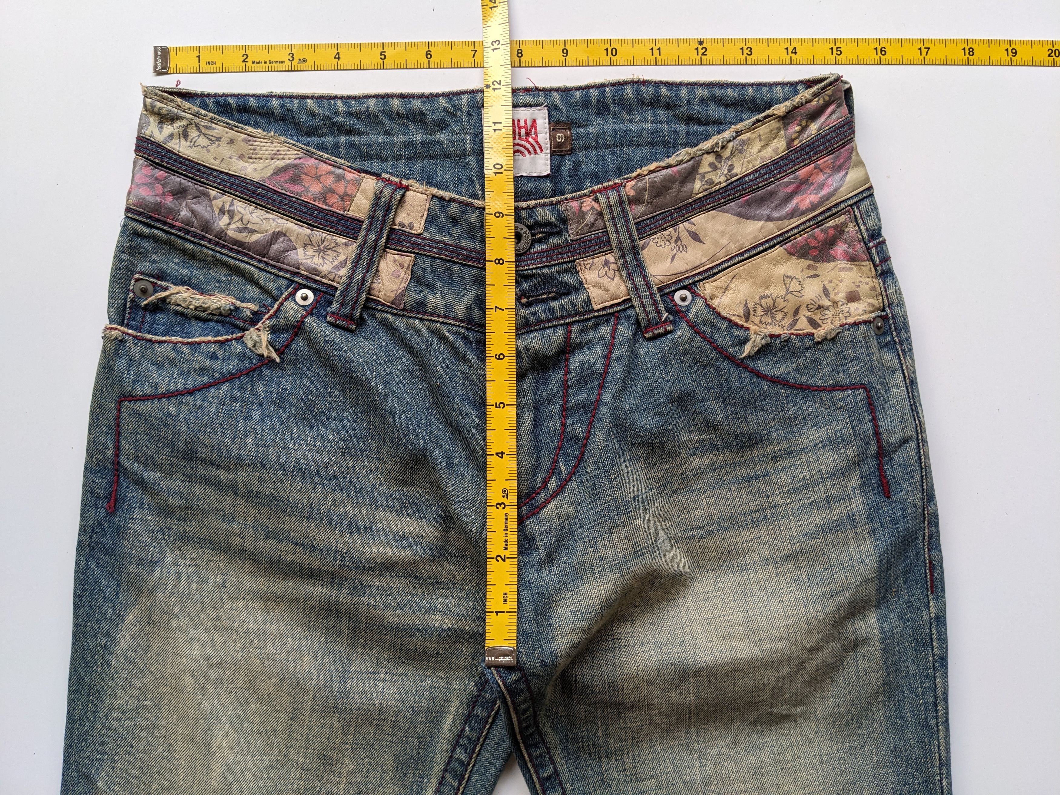 If Six Was Nine × Japanese Brand × Le Grande Bleu (L.G.B.) KAHA faded flare bootcut jeans Size US 30 / EU 46 - 6 Thumbnail