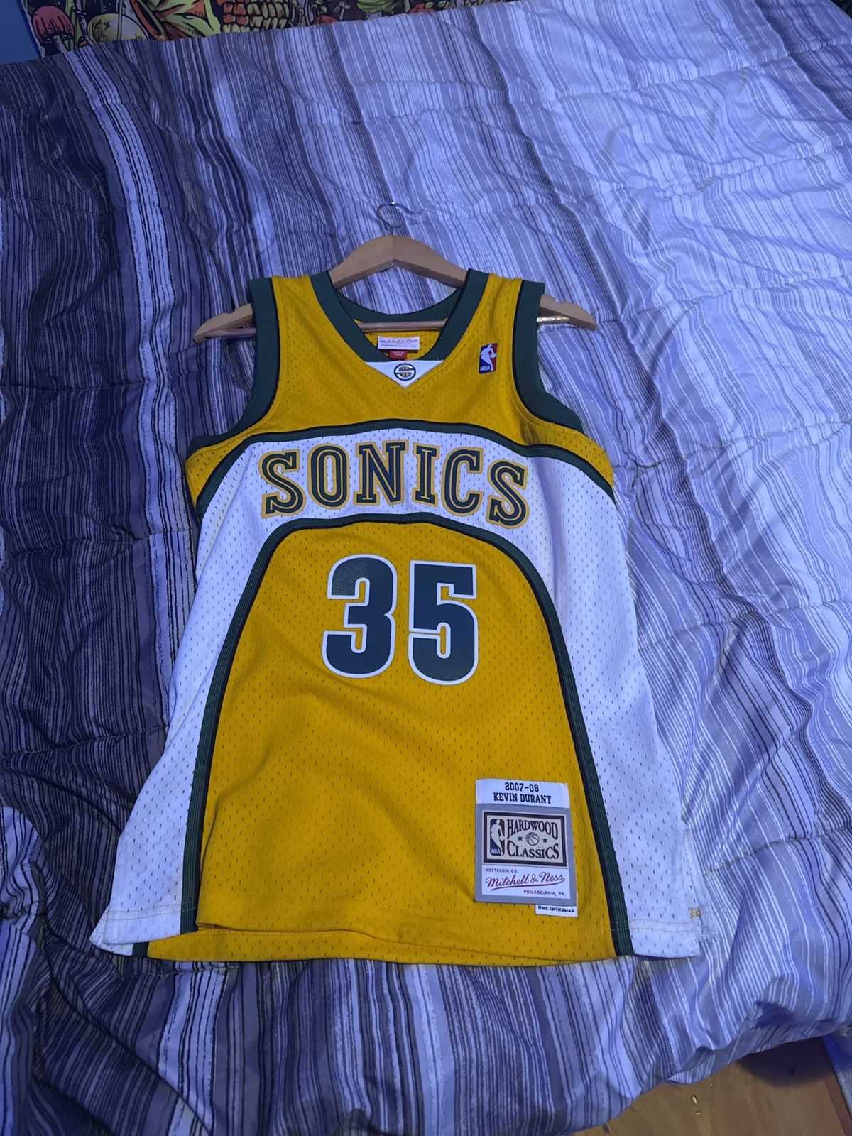 Mitchell & Ness KEVIN DURANT HARDWOOD CLASSIC NBA JERSEY Size US S / EU 44-46 / 1 - 1 Thumbnail