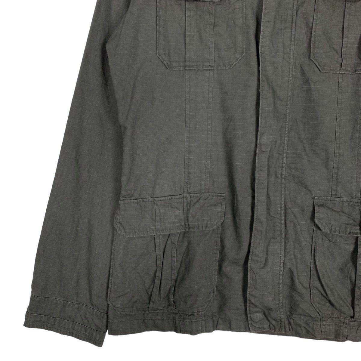 Japanese Brand CENTER CLEASE Combat Tactical Hooded Jacket #0487-C22 Size US M / EU 48-50 / 2 - 5 Thumbnail