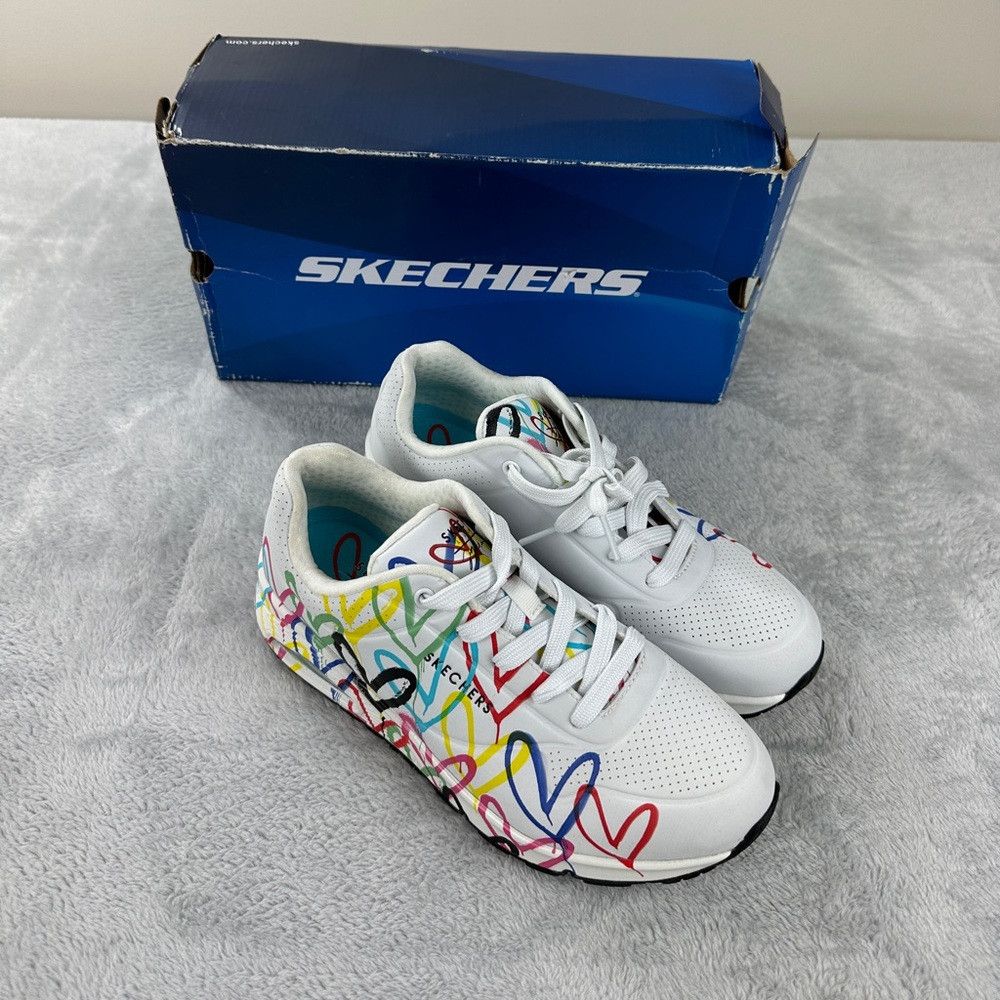SKECHERS Skechers x James Goldcrown uno spread the love shoes womens Size US 8 / IT 38 - 1 Thumbnail