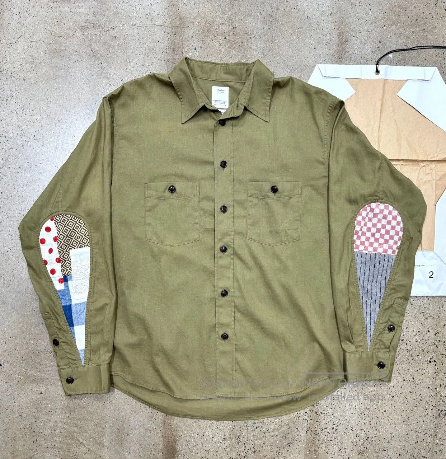 Visvim VISVIM USM ALBACORE SHIRT L/S. Size US M / EU 48-50 / 2 - 1 Thumbnail