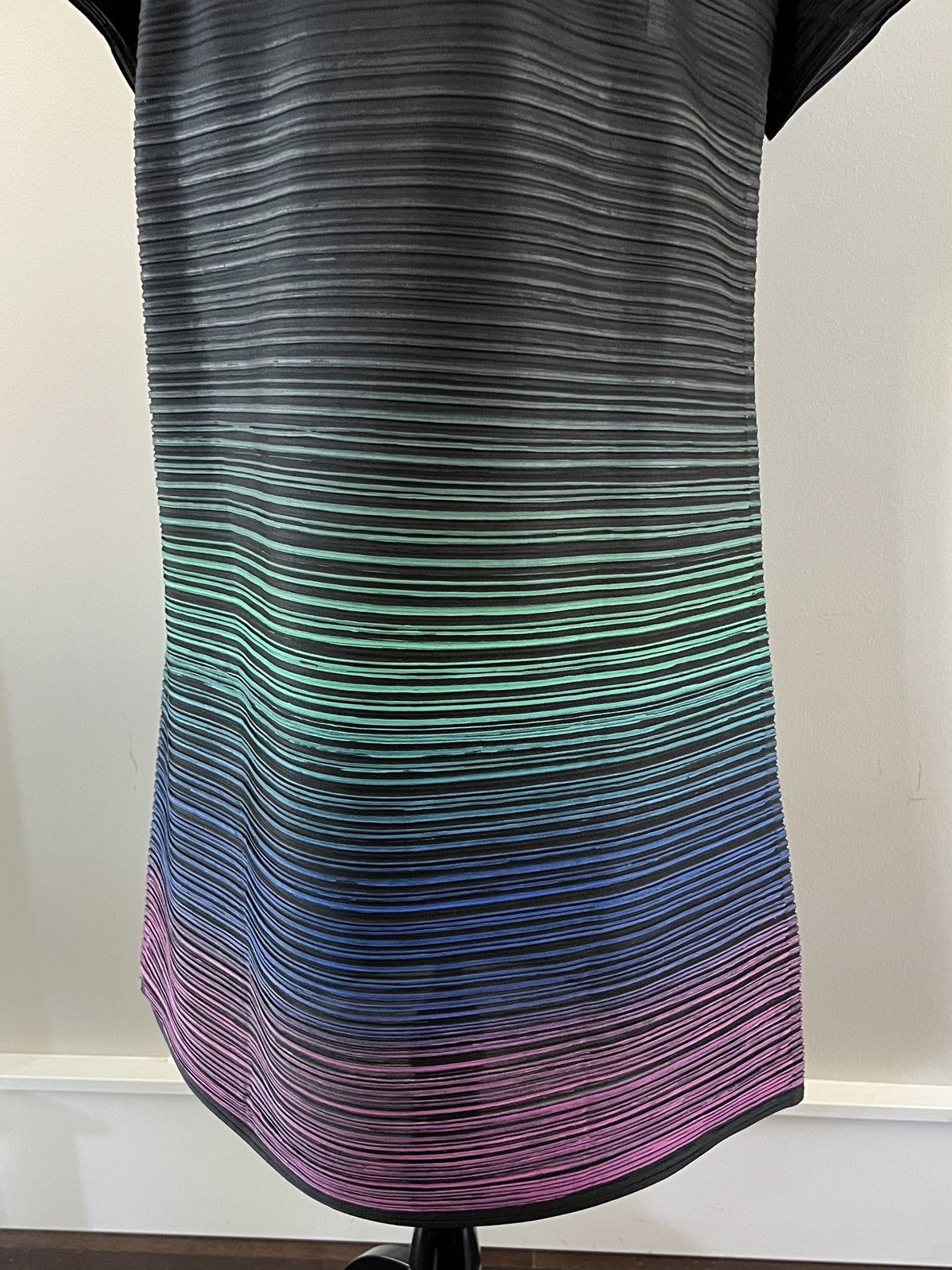 Pleats Please Issey Miyake Issey Miyake Pleats Please Gradient Dress - JP3 Size L / US 10 / IT 46 - 5 Thumbnail
