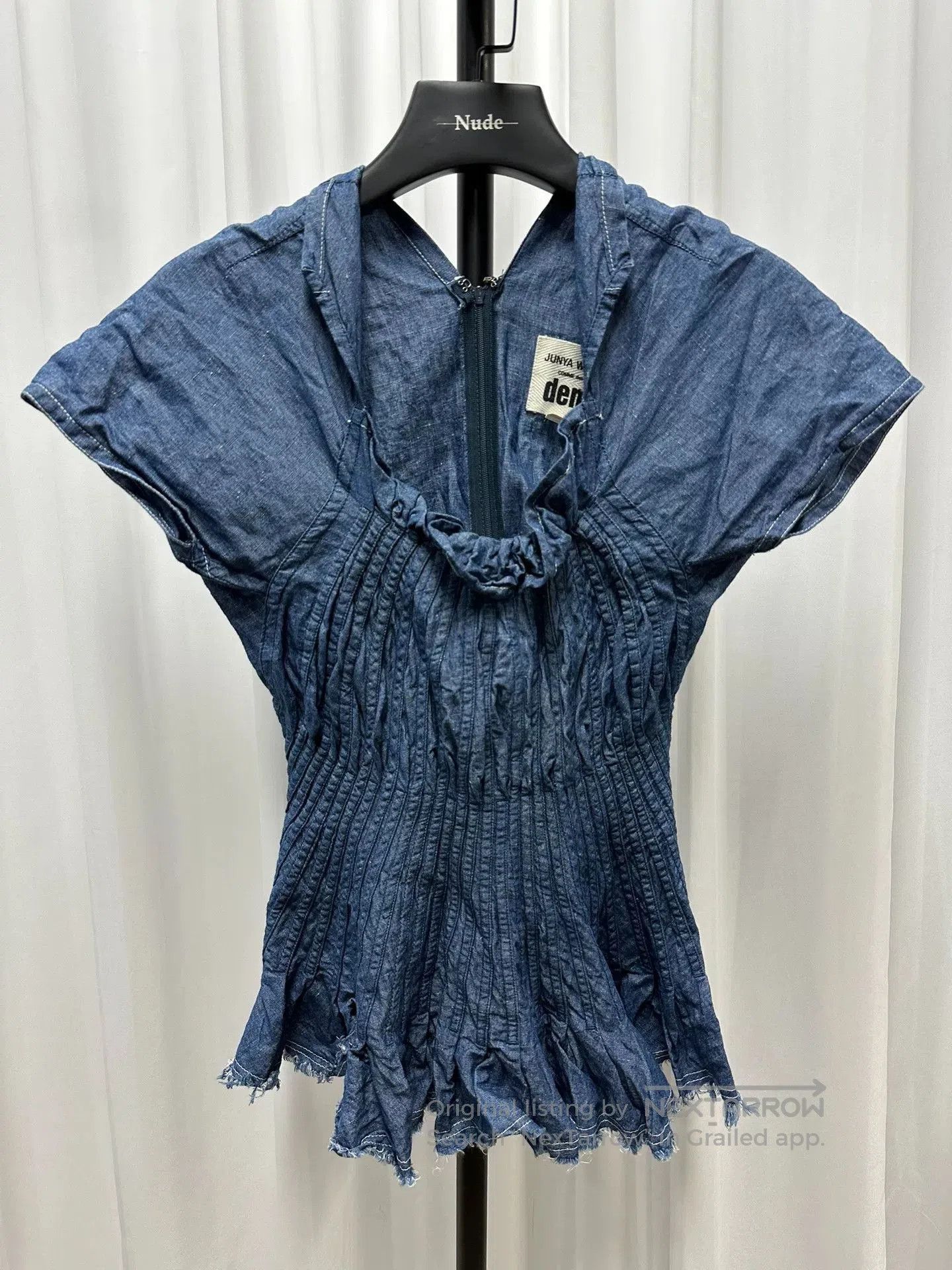 Junya Watanabe Junya Watanabe Pleated Top. Size S / US 4 / IT 40 - 1 Thumbnail