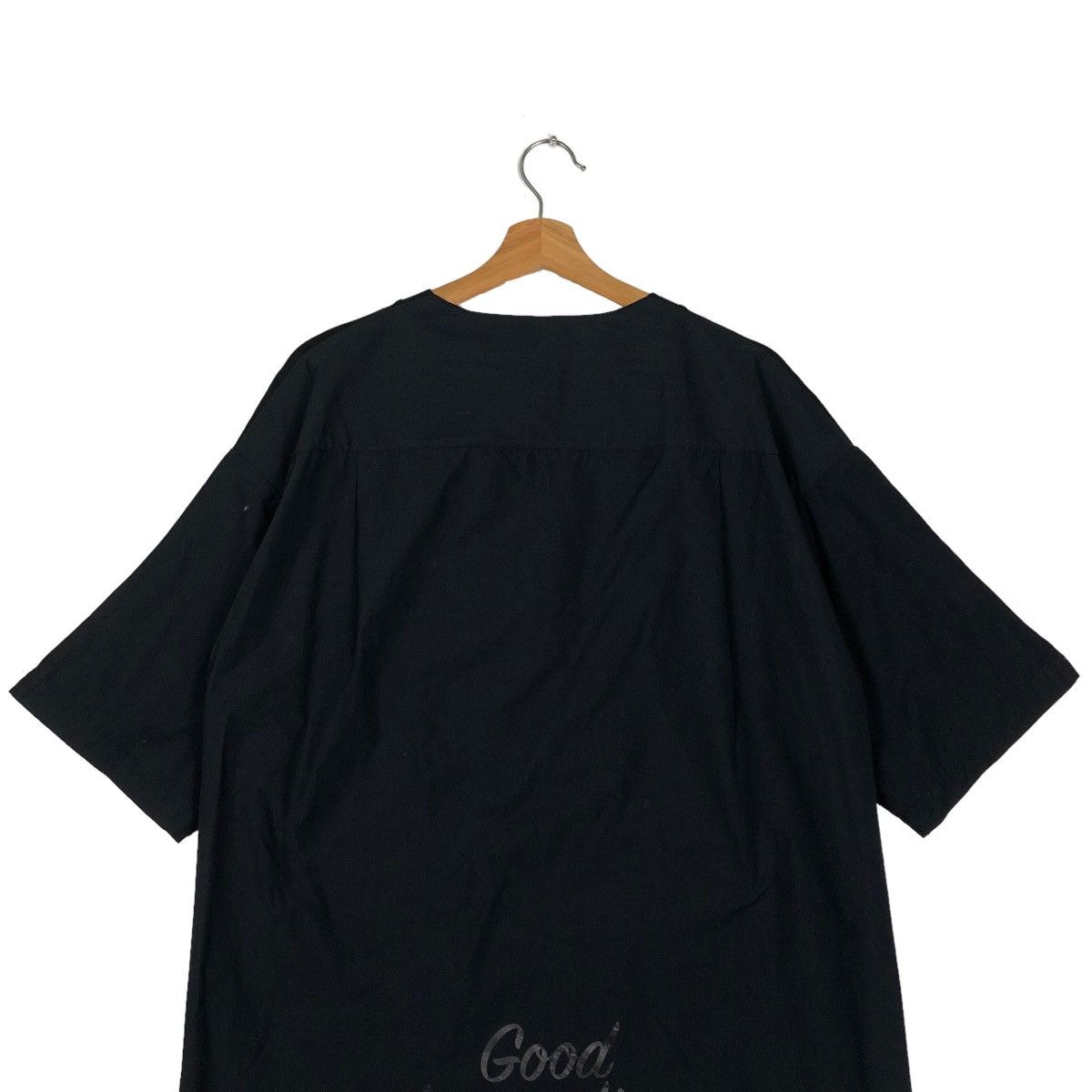 Maison MIHARA YASUHIRO 🔥Rich Black - Short Sleeve Oversized T-Shirt Big Logo Size US S / EU 44-46 / 1 - 8 Thumbnail