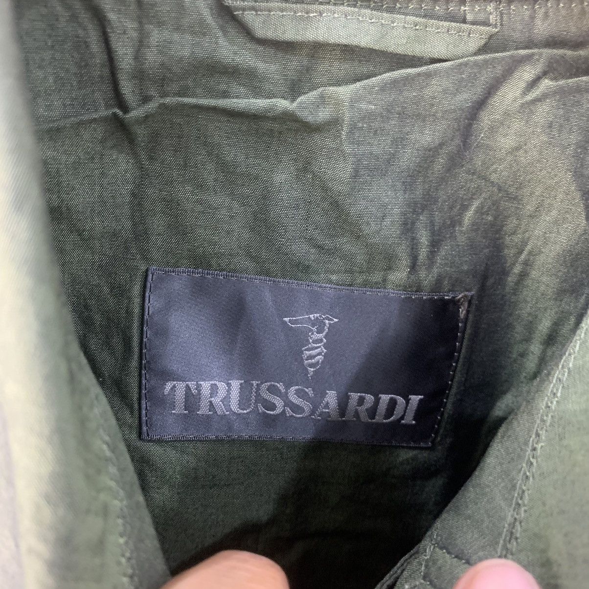 Trussardi × Vintage Vintage Made in Italy Trussardi Jacket Size US M / EU 48-50 / 2 - 3 Thumbnail