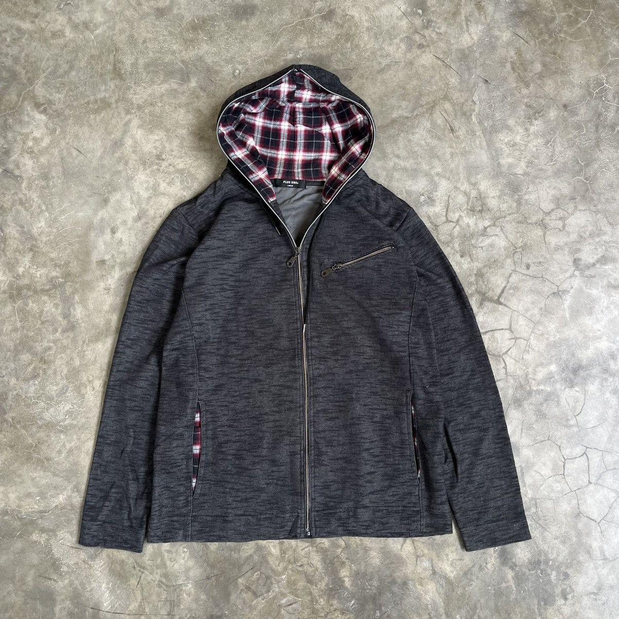 14th Addiction 2000s Plus One Vkei Style Full Zip Hoodie Size US L / EU 52-54 / 3 - 1 Thumbnail