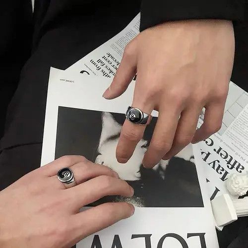 VIBE Retro punk rings Size ONE SIZE - 2 Thumbnail