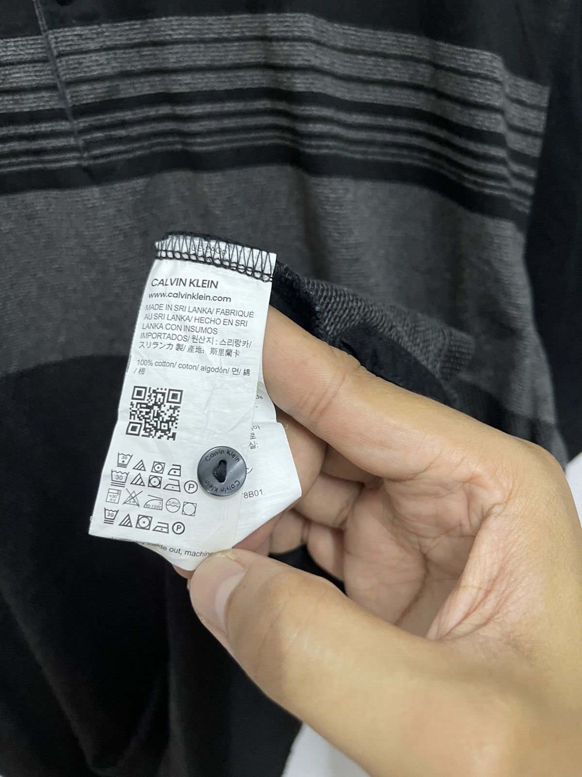 Calvin Klein Calvin Klein Polo Shirt Black Size US XL / EU 56 / 4 - 7 Thumbnail