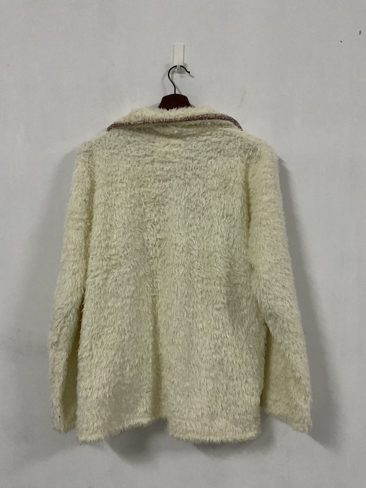 Japanese Brand Mamaikuku Sheep Mohair Fur Coat Light Jacket Size US M / EU 48-50 / 2 - 2 Thumbnail