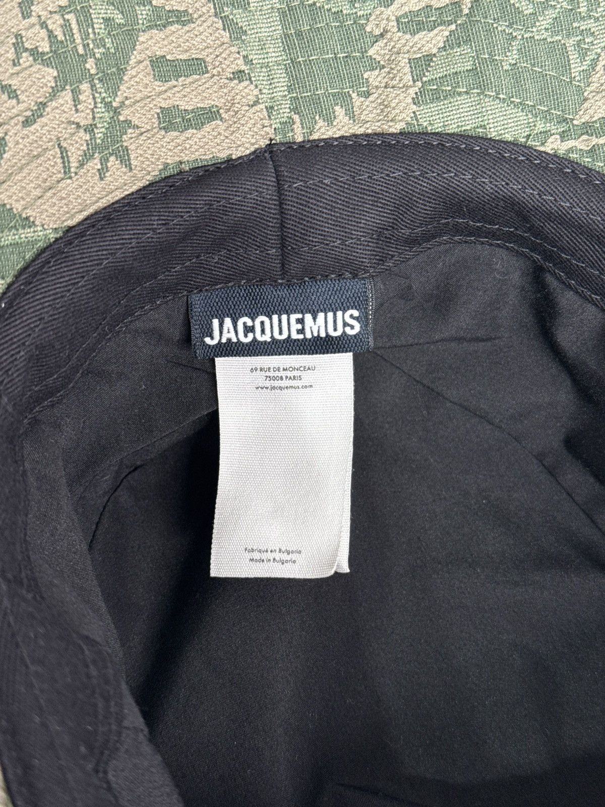 Jacquemus Jacquemus Le Bob Tecido bucket hat Size ONE SIZE - 2 Thumbnail