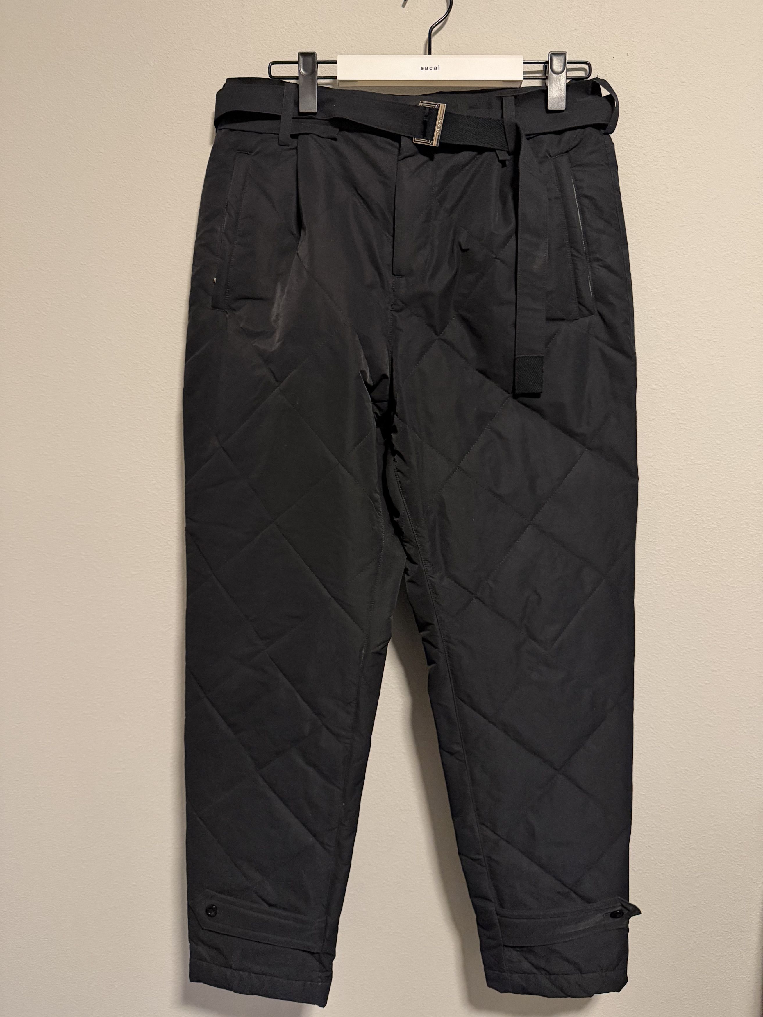 Sacai Quilted Pants Size US 32 / EU 48 - 1 Thumbnail