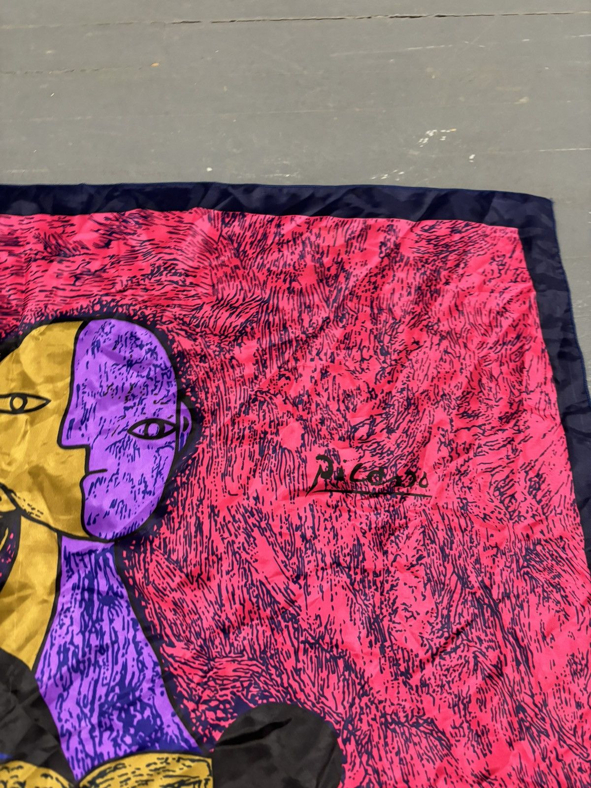 Vintage Vintage Picasso silk scarf Size ONE SIZE - 3 Thumbnail