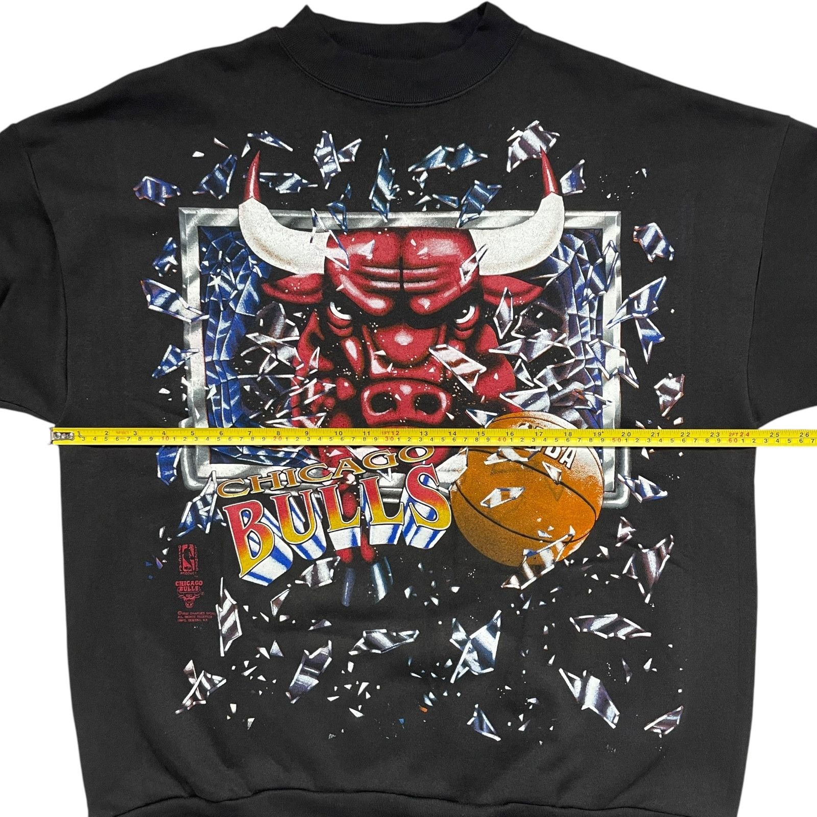 NBA DEADSTOCK VTG 90s CHICAGO BULLS SHATTERED SWEATSHIRT CHANGES Size US L / EU 52-54 / 3 - 9 Thumbnail