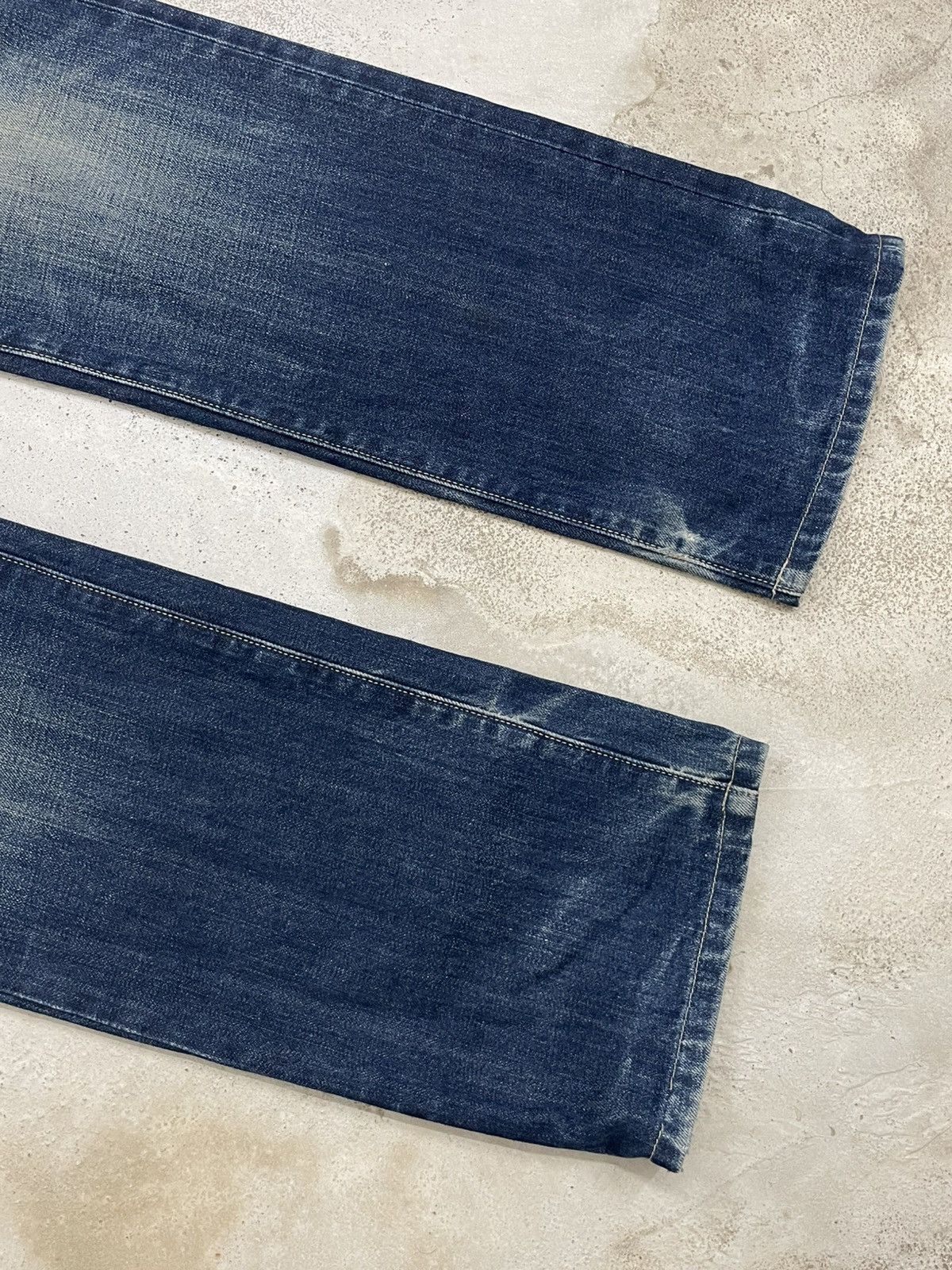 Japanese Brand × Uniqlo Indigo Mudwash Uniqlo Japan Minor Distressed Size US 34 / EU 50 - 5 Thumbnail