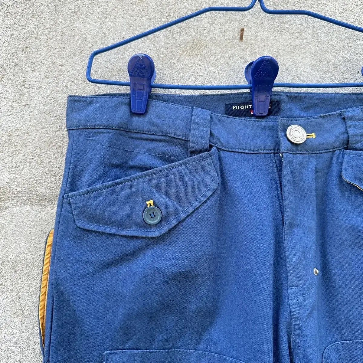Vintage 💥RARE‼️MIGHTYMAC VINTAGE DOUBLE KNEE TROUSERS AMAZING PANTS Size US 32 / EU 48 - 5 Thumbnail