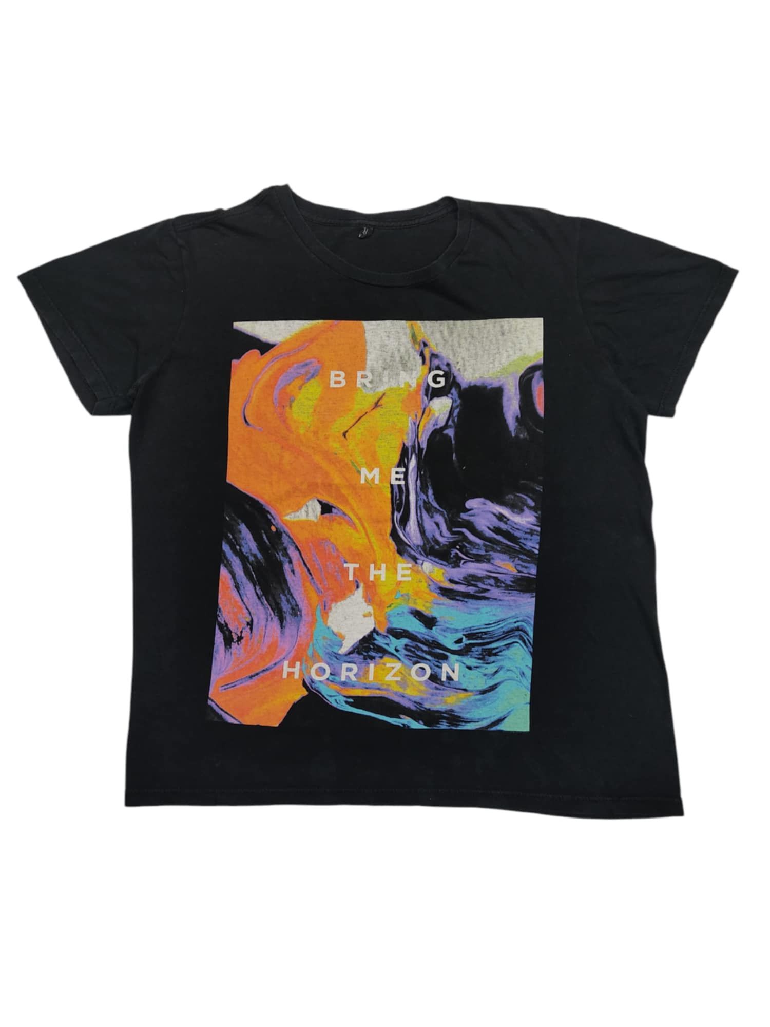 Band Tees × Vintage Vintage Y2K Bring Me The Horizon British Rock Band T-Shirt Size US L / EU 52-54 / 3 - 1 Thumbnail