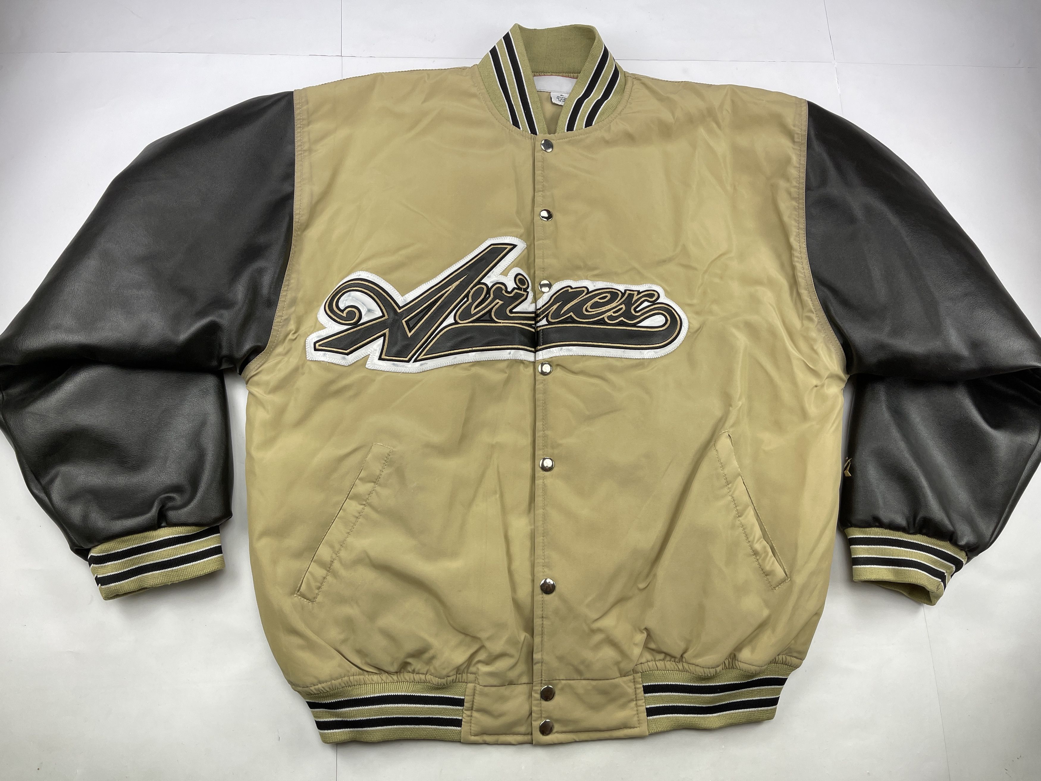 Avirex AVIREX jacket, vintage 90s hip hop 1990s college Y2K XL Size US XL / EU 56 / 4 - 6 Thumbnail