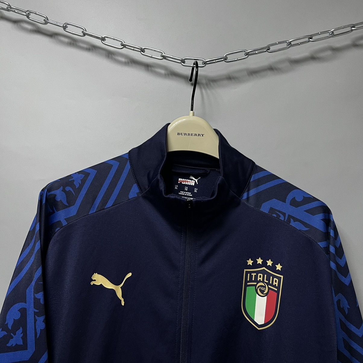 Puma PUMA Italy National Team Euro 2019/20 Track Top Jacket men’s Size US XL / EU 56 / 4 - 2 Thumbnail