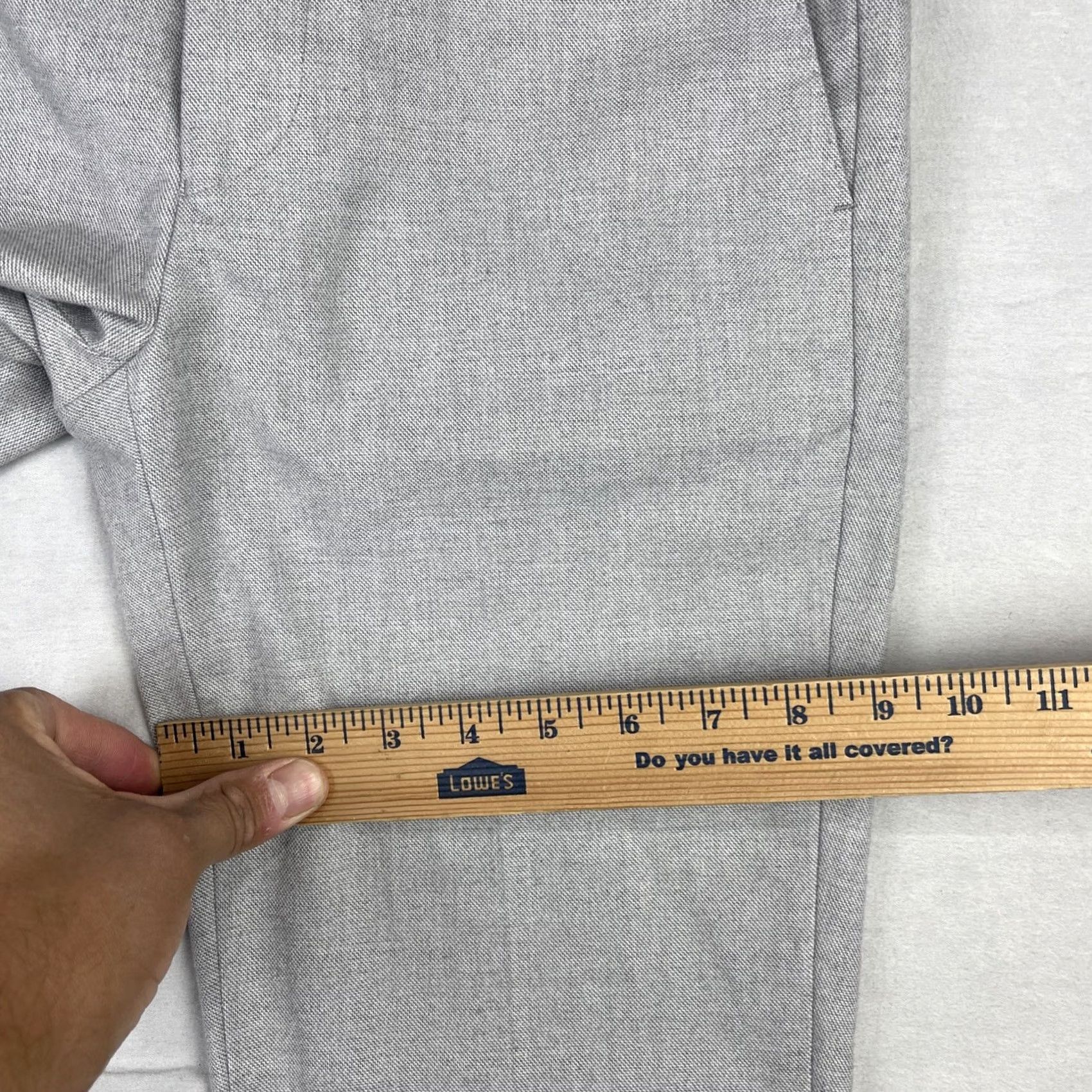 Reiss Reiss Dress Pants Mens 28x32 Gray View Flat Front Business Chino Trousers Size US 28 / EU 44 - 7 Thumbnail