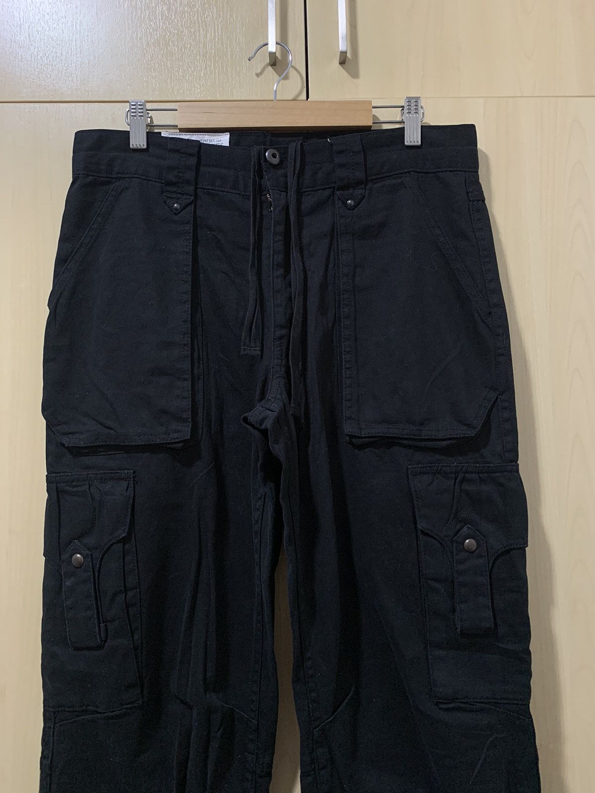 If Six Was Nine Dps Real Used Fatigues Prisoner Used heavy cargos pants Size US 33 - 3 Thumbnail