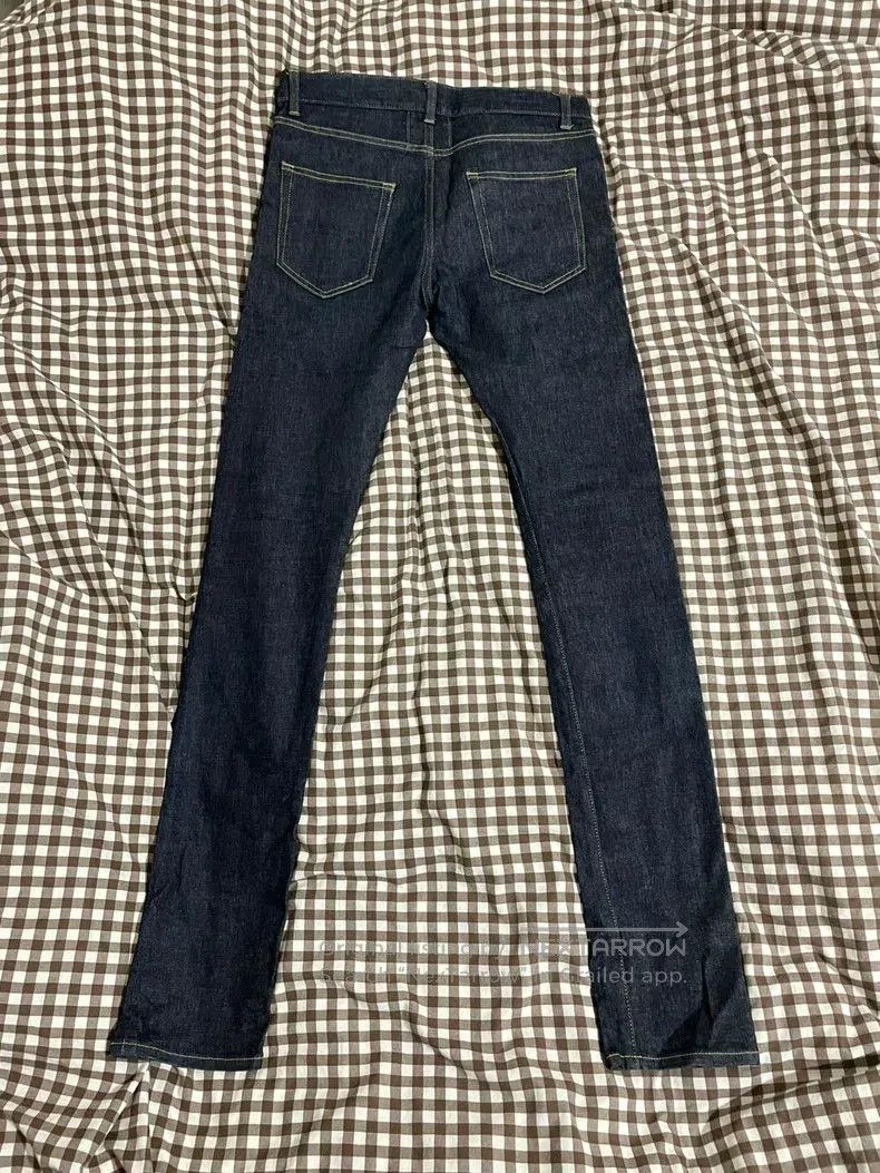 Saint Laurent Paris Saint Laurent 2012 D02 Black Denim Jeans. Size US 30 / EU 46 - 2 Thumbnail