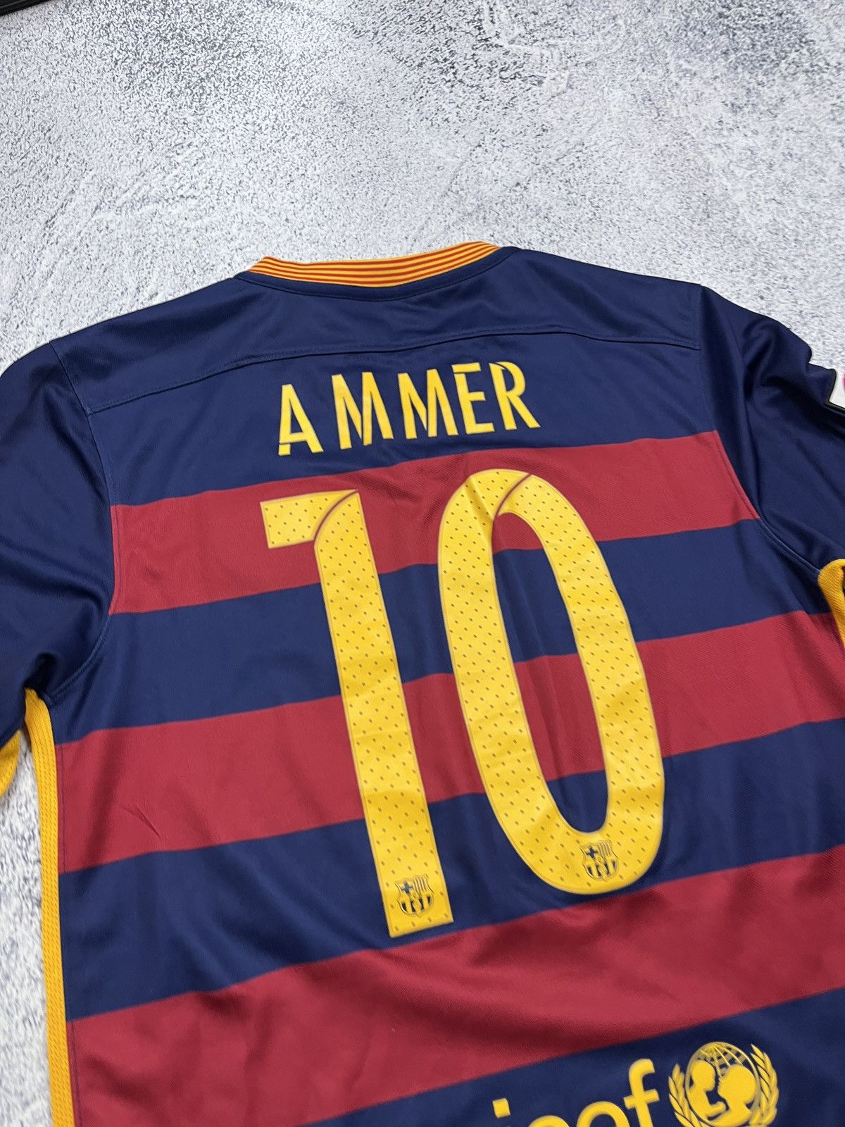 Nike × Vintage Nike FC Barcelona 2015/2016 Soccer Jersey Football Rare Size US S / EU 44-46 / 1 - 16 Thumbnail