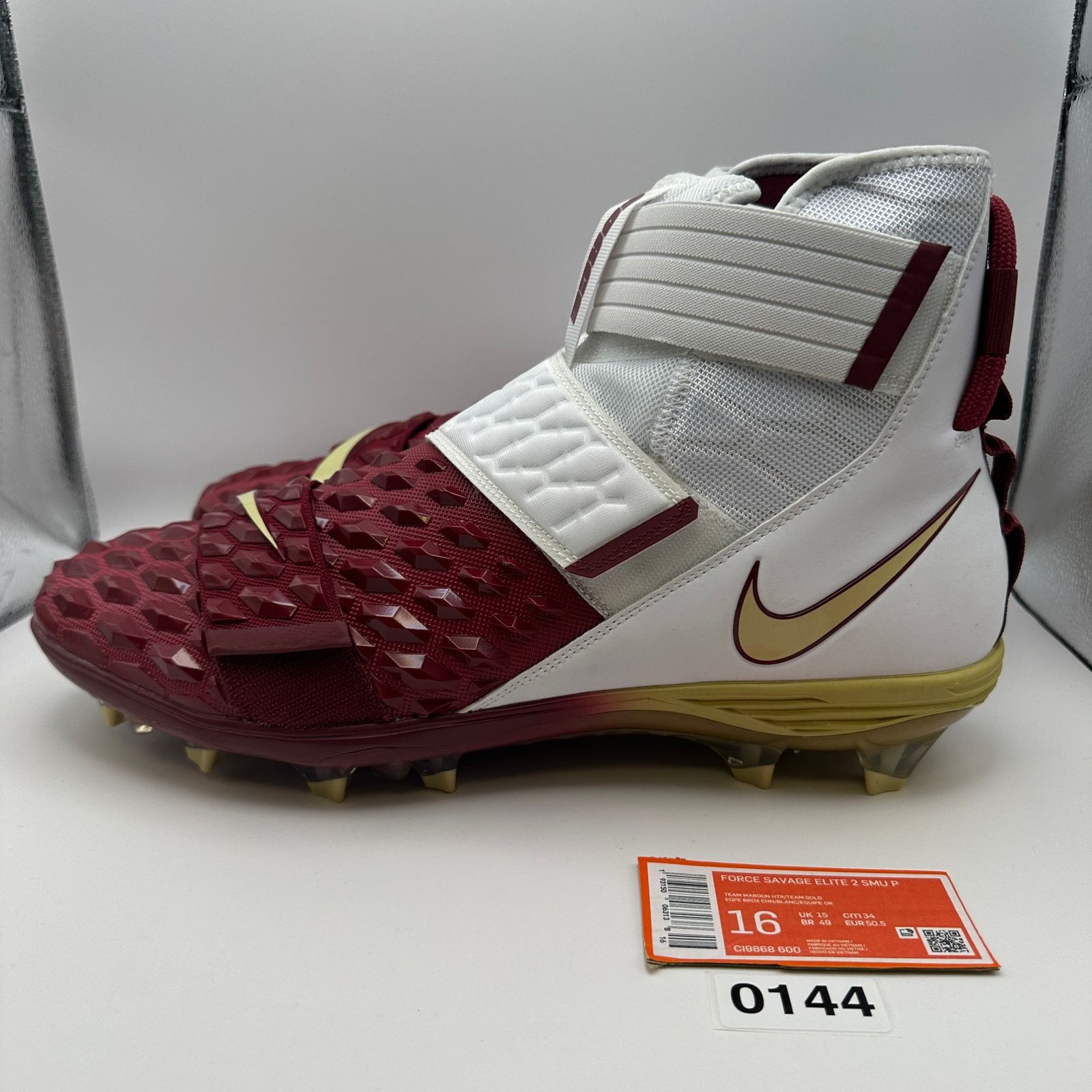 Nike NIKE Mens 16 Force Savage Elite 2 Football Florida State Size US 15 / EU 48 - 3 Thumbnail