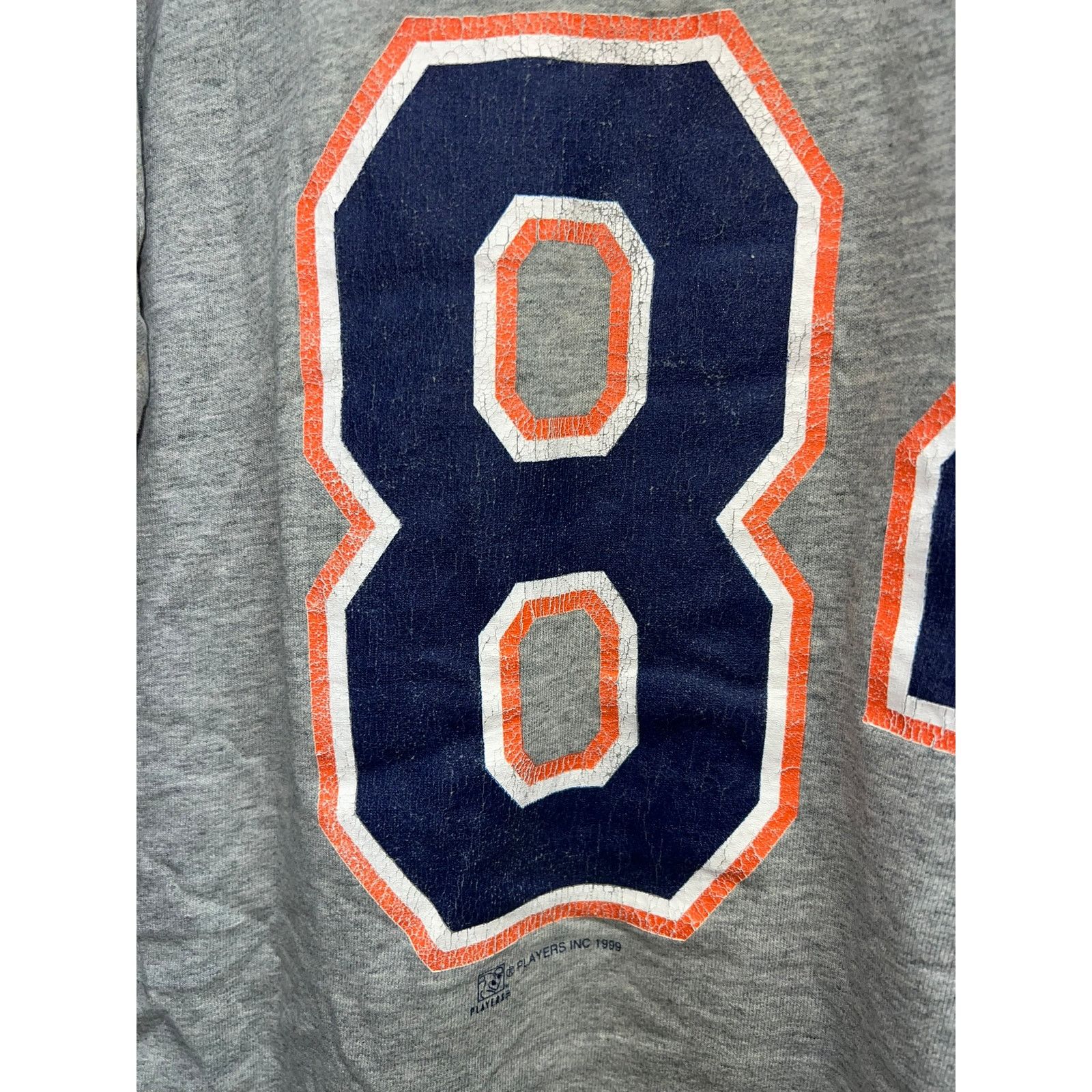 NFL Vintage Shannon Sharpe Denver Broncos Shirt #84 Tee Worn 90s Size US L / EU 52-54 / 3 - 9 Thumbnail