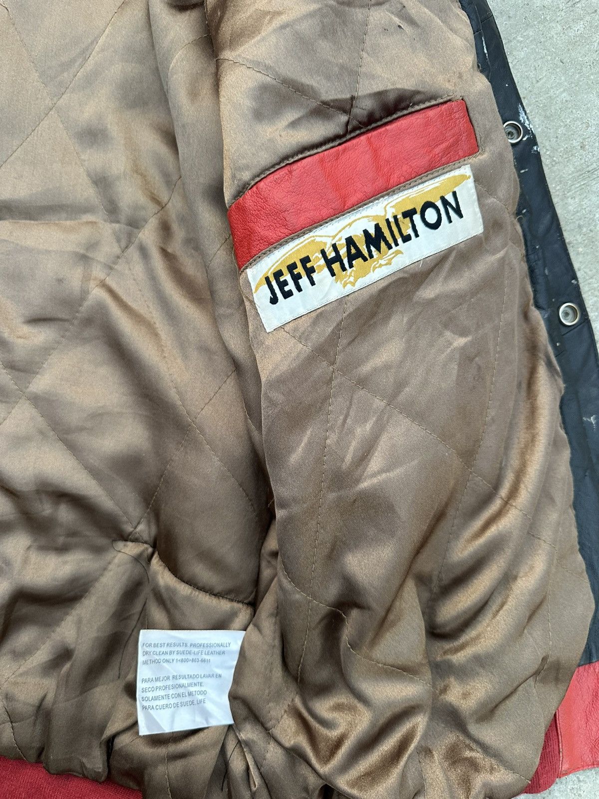 Reebok Rare Vintage Jeff Hamilton Buccaneers NFL x Reebok Jacket Size US XL / EU 56 / 4 - 4 Thumbnail