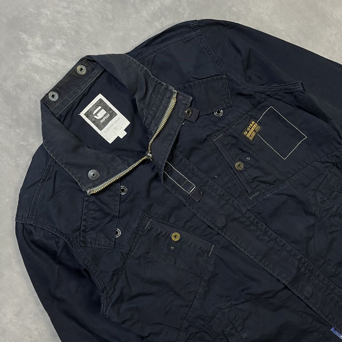 G-Star G-Star RAW Utility Field Jacket Military Inspired / Archive Size US L / EU 52-54 / 3 - 2 Thumbnail