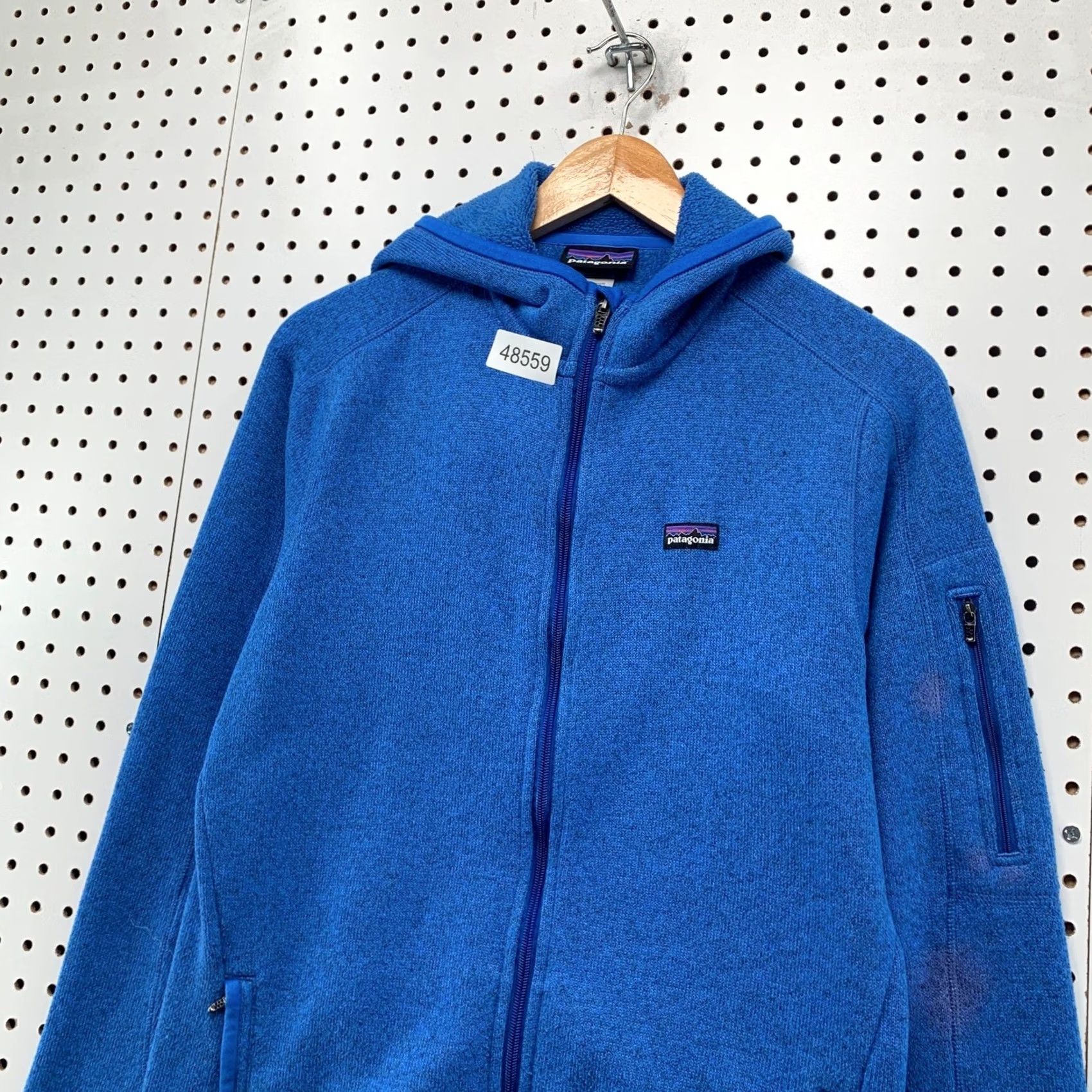 Patagonia Patagonia Better Sweater Hoodie Womens L Blue Full Zip Fleece Jacket Size L / US 10 / IT 46 - 6 Thumbnail