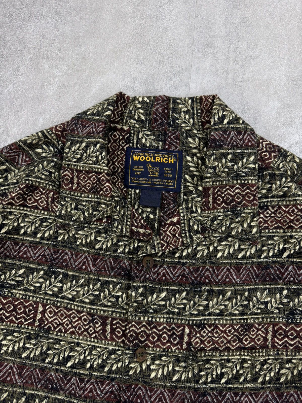 Other John Rich and Bros WOOLRICH Hawaii shirt short sleeve Size US L / EU 52-54 / 3 - 2 Thumbnail