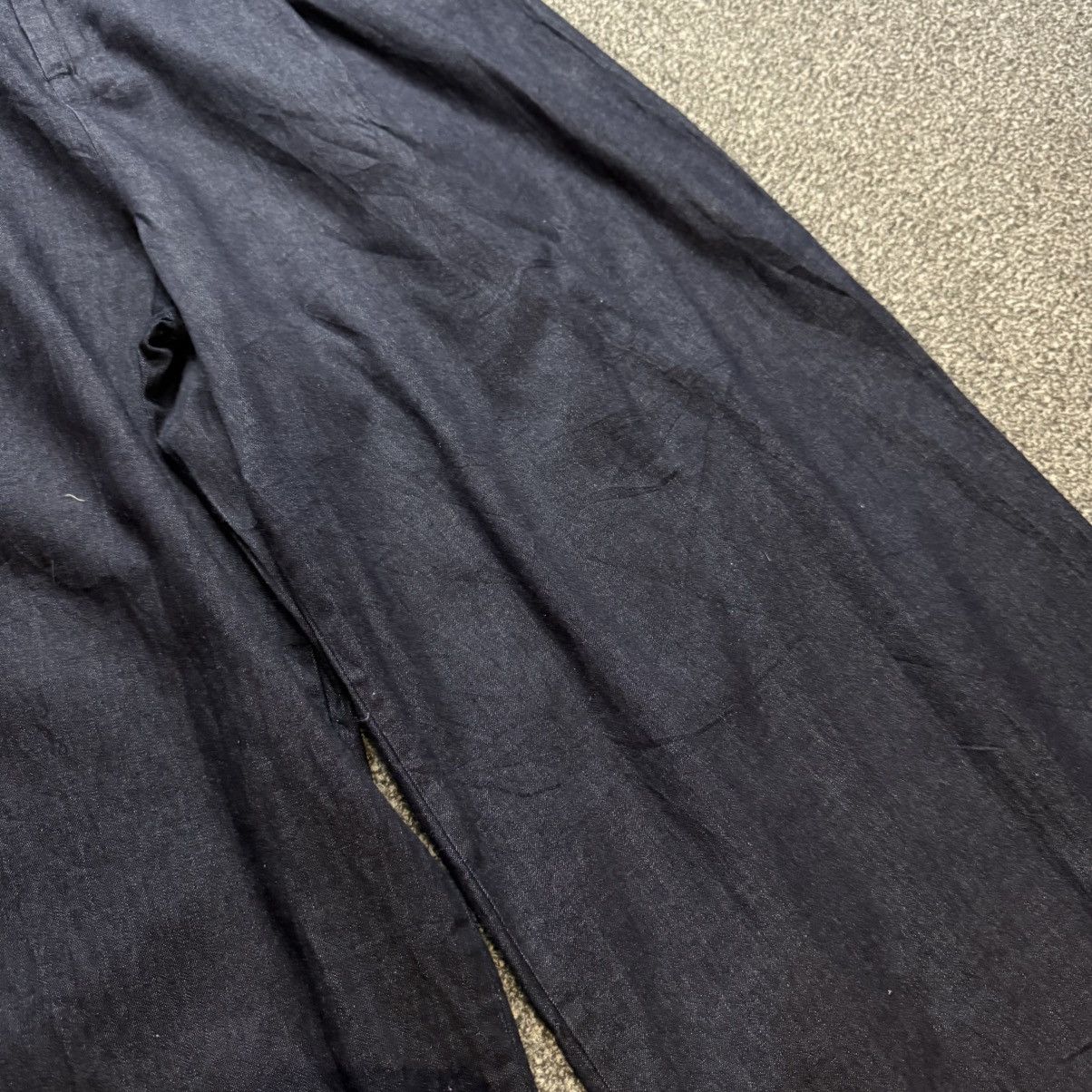 Diesel 🔥🔥🇯🇵 Japanese Hakama Samurai Crazy Baggy Pleated Drise Denim Size US 28 / EU 44 - 4 Thumbnail
