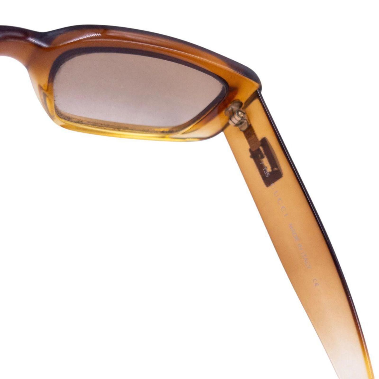 Gucci Vintage Gucci Gradient Sunglasses Size ONE SIZE - 7 Thumbnail