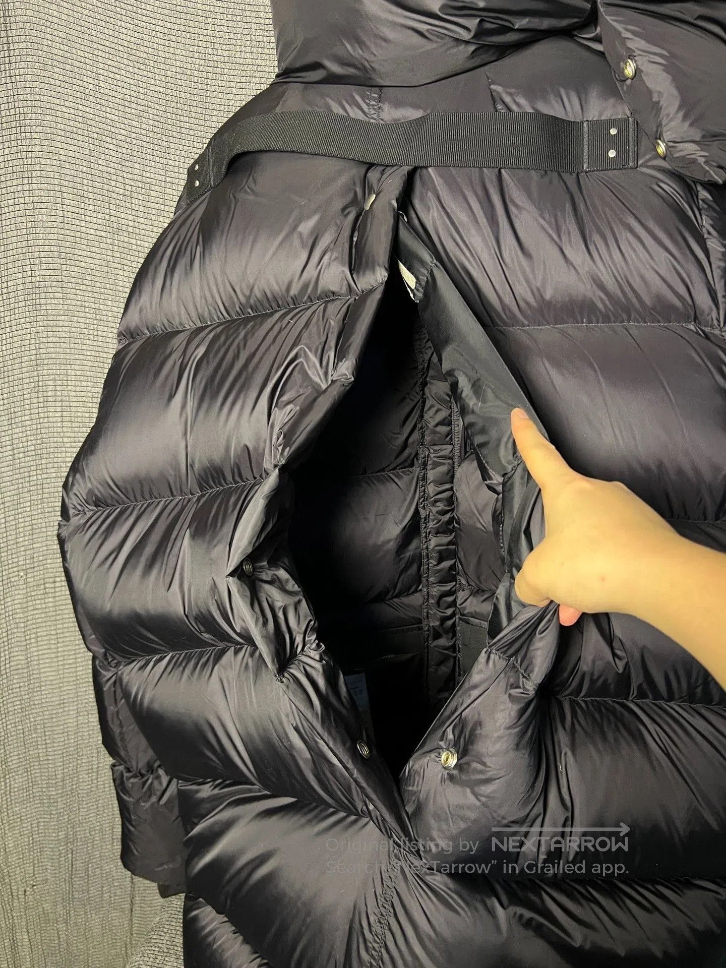 Rick Owens Rick Owens 21FW Down Jacket with Scarf. Size US S / EU 44-46 / 1 - 5 Thumbnail